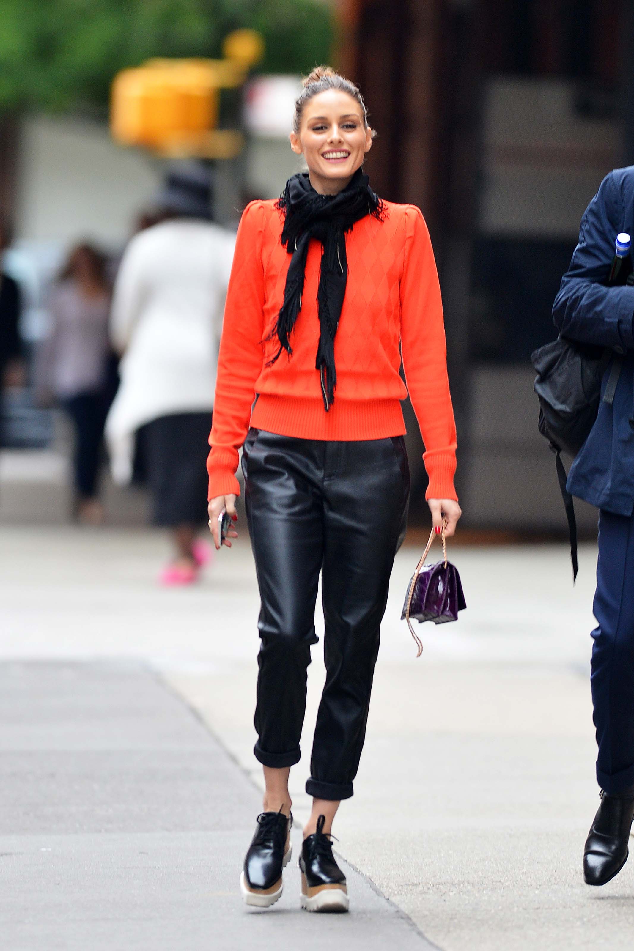 Olivia Palermo spotted out on a stroll