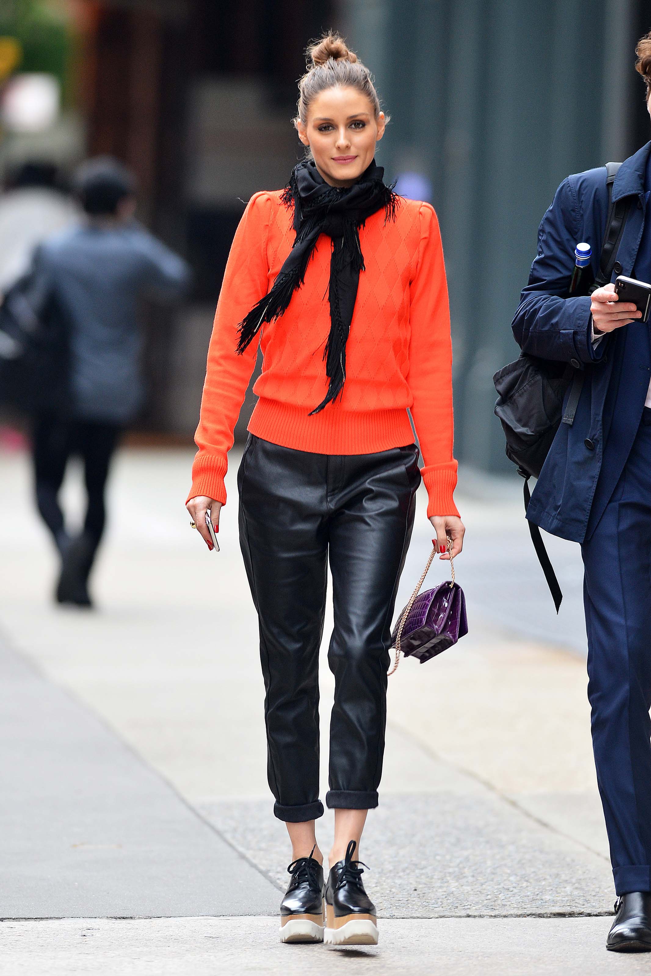 Olivia Palermo spotted out on a stroll