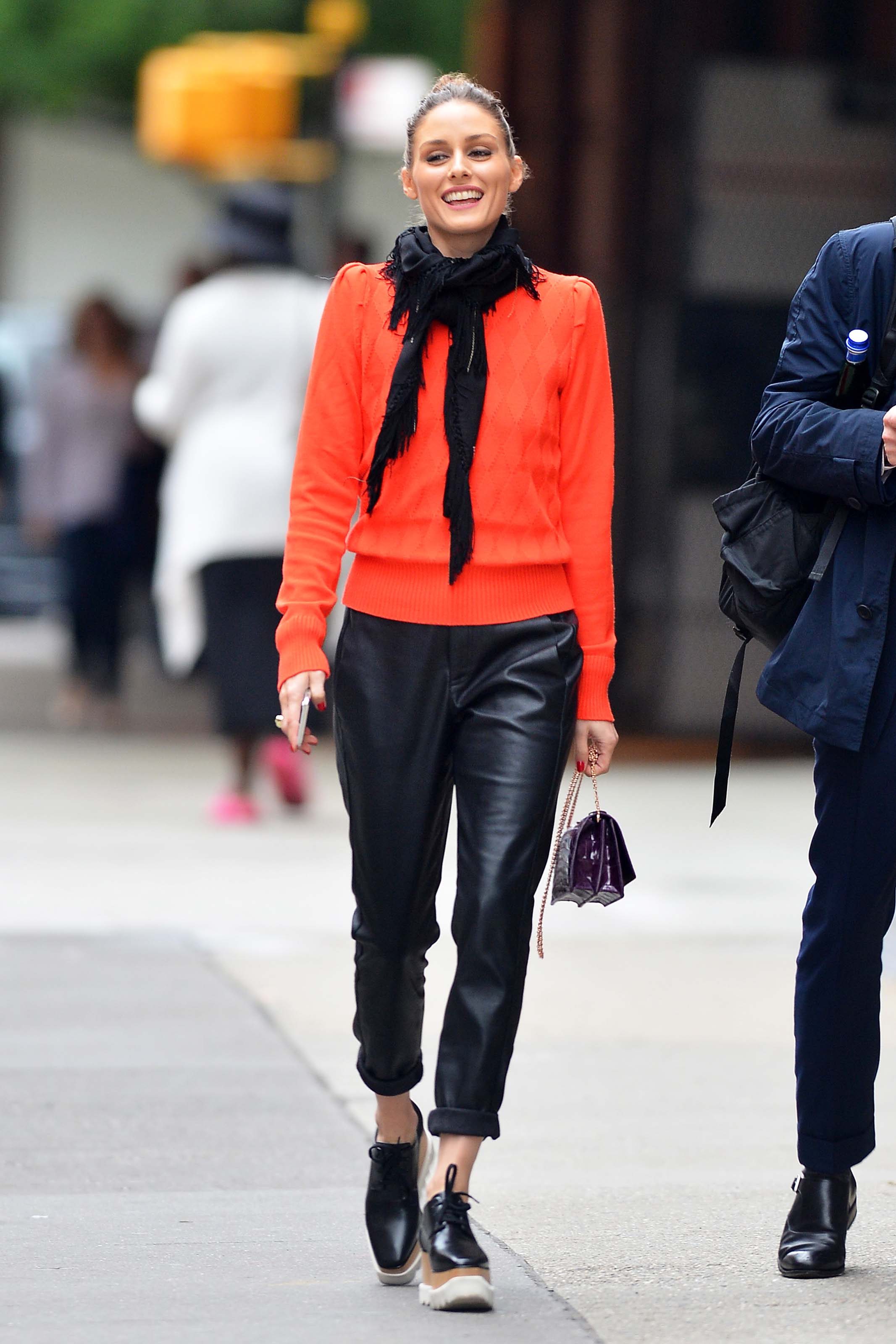 Olivia Palermo spotted out on a stroll