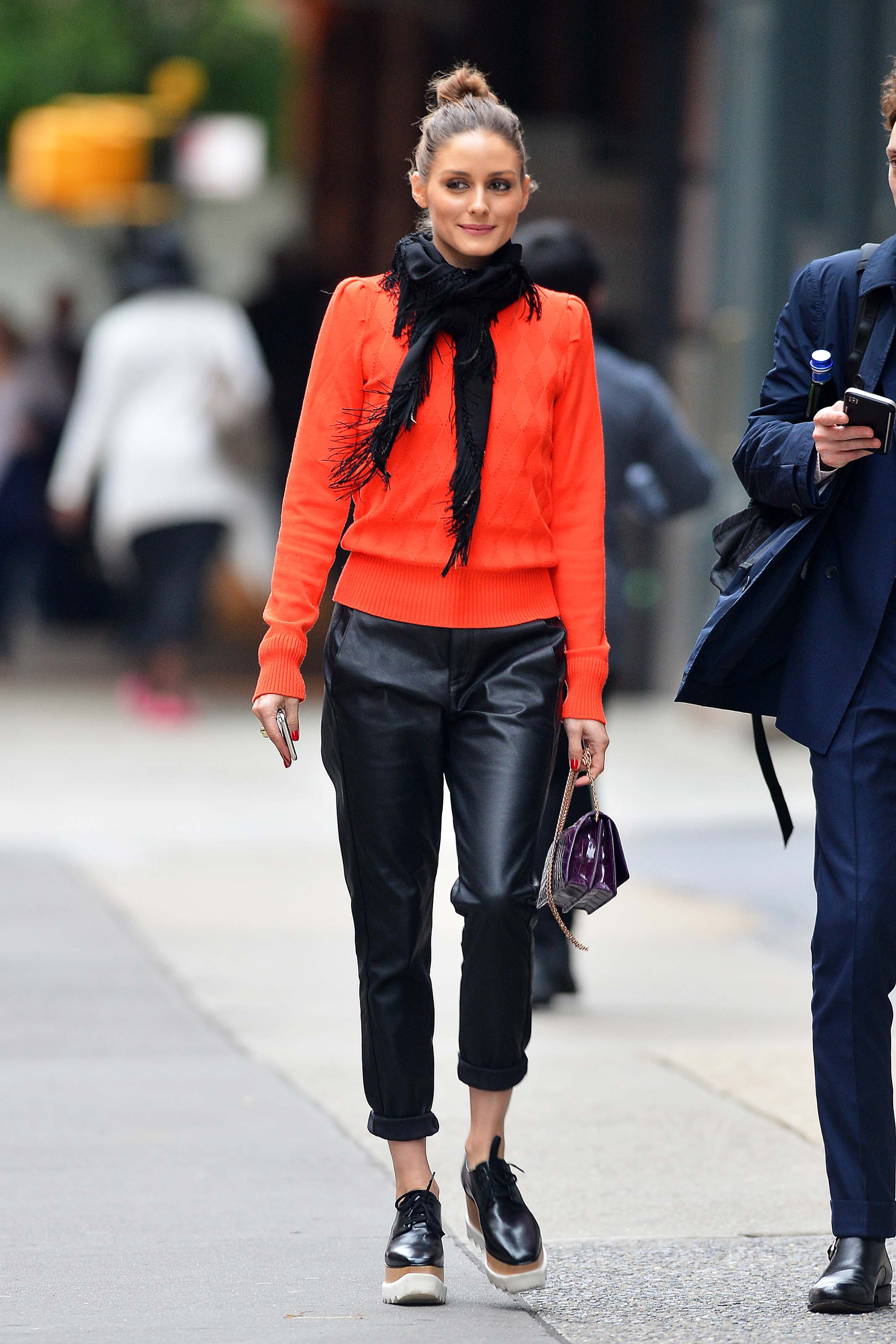 Olivia Palermo spotted out on a stroll