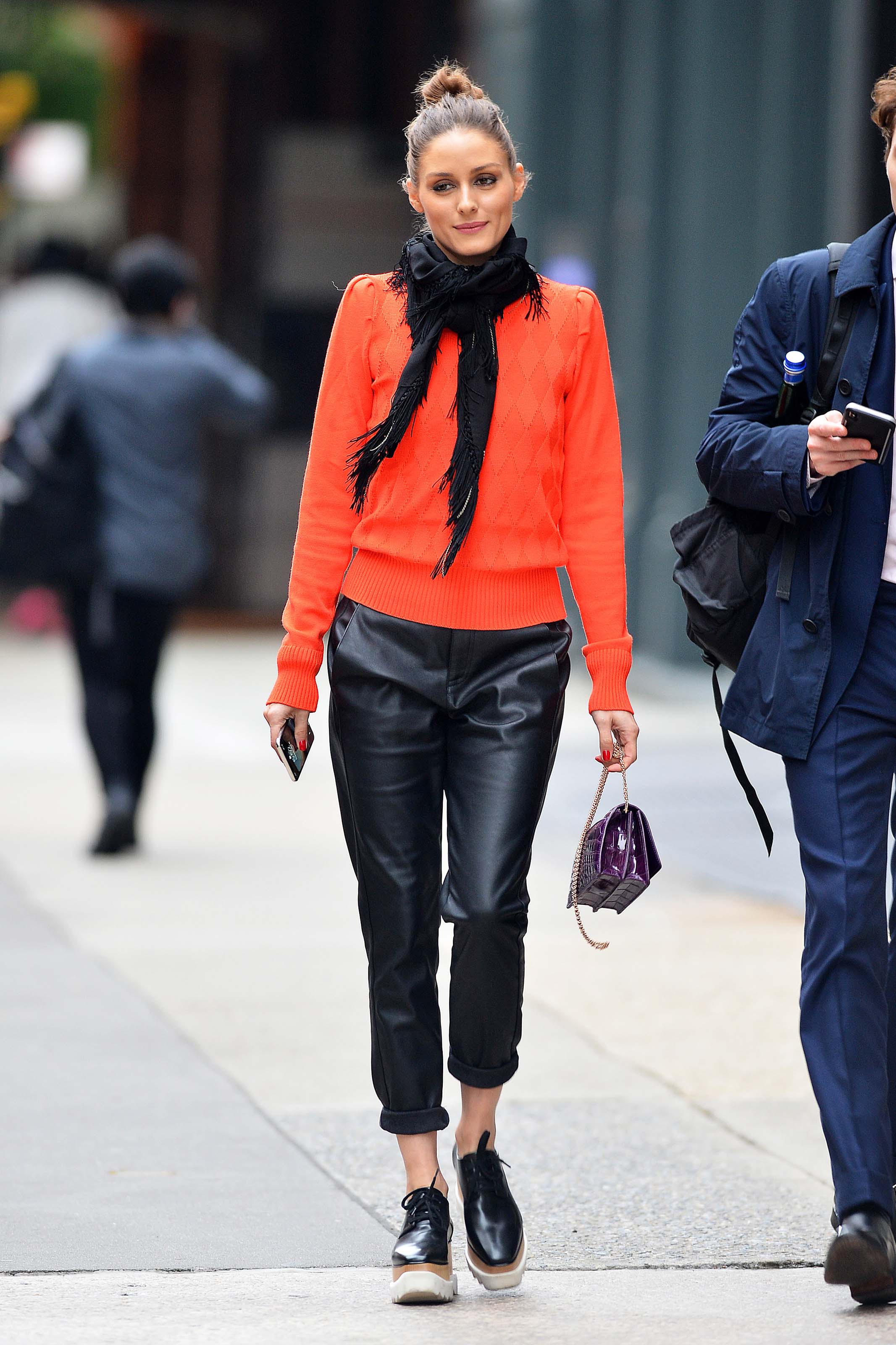 Olivia Palermo spotted out on a stroll