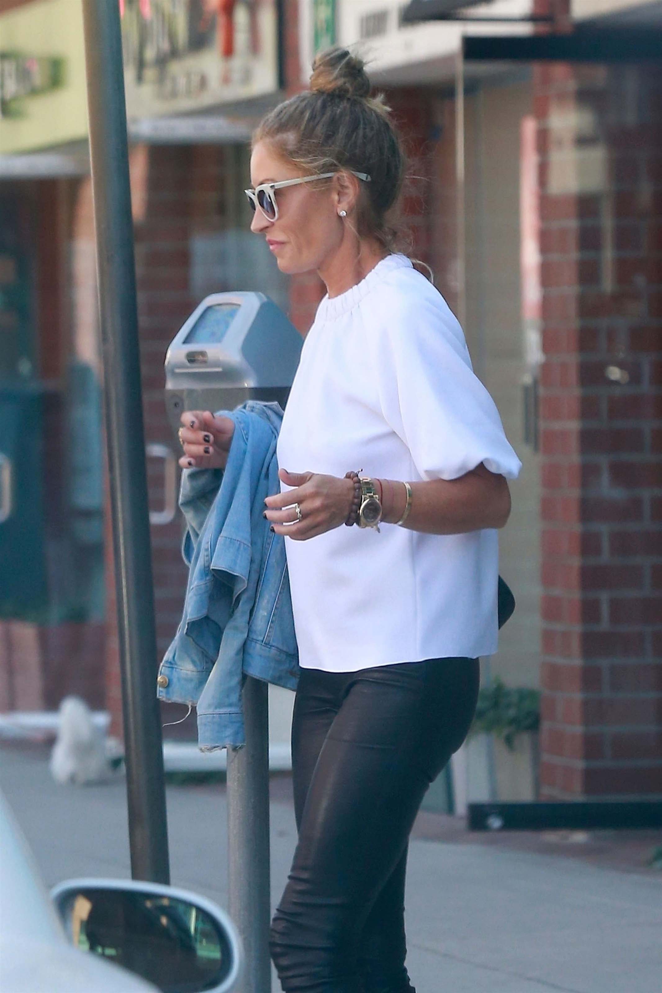 Rebecca Gayheart out in Beverly Hills