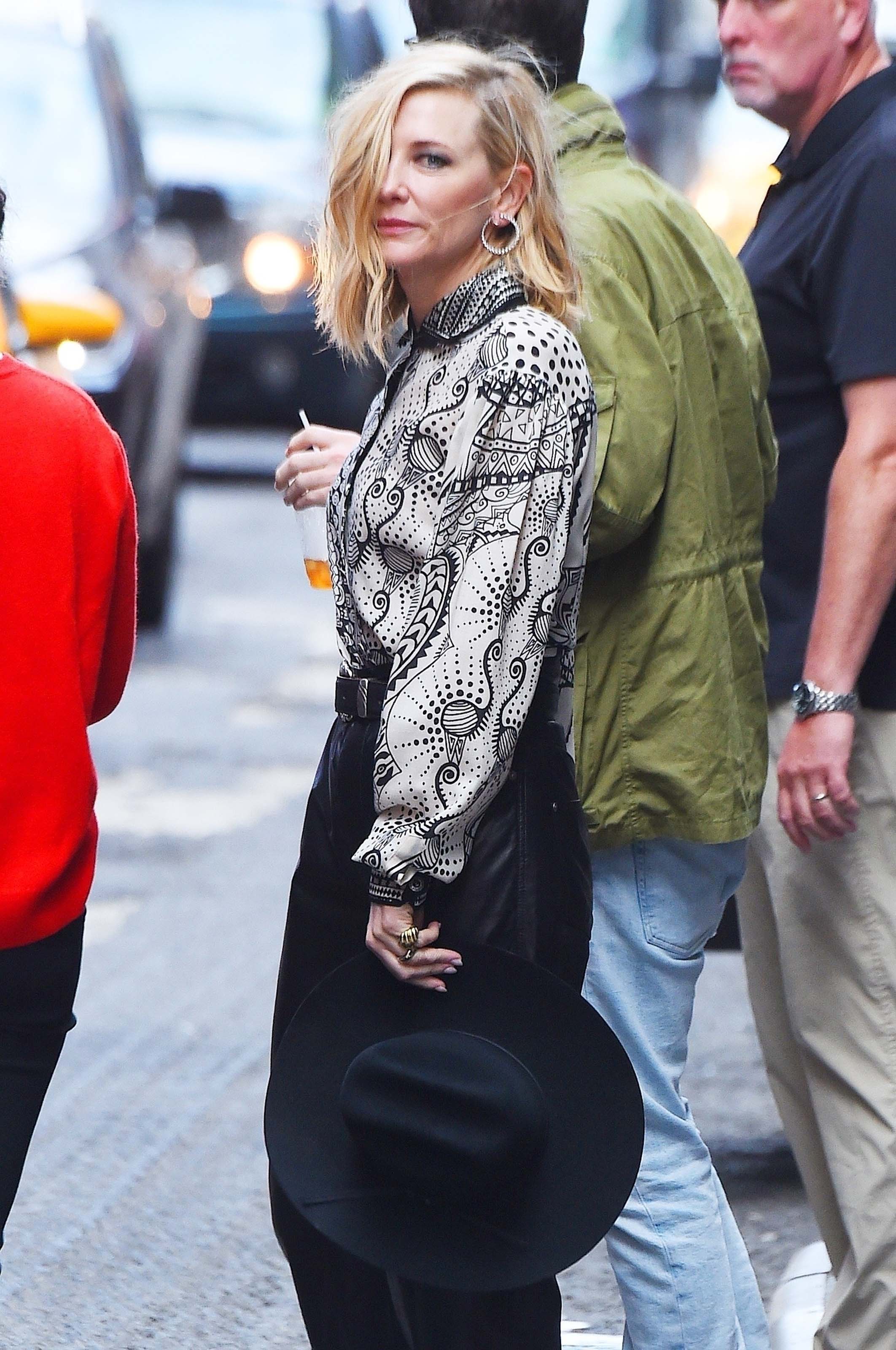 Cate Blanchett on the streets of New York