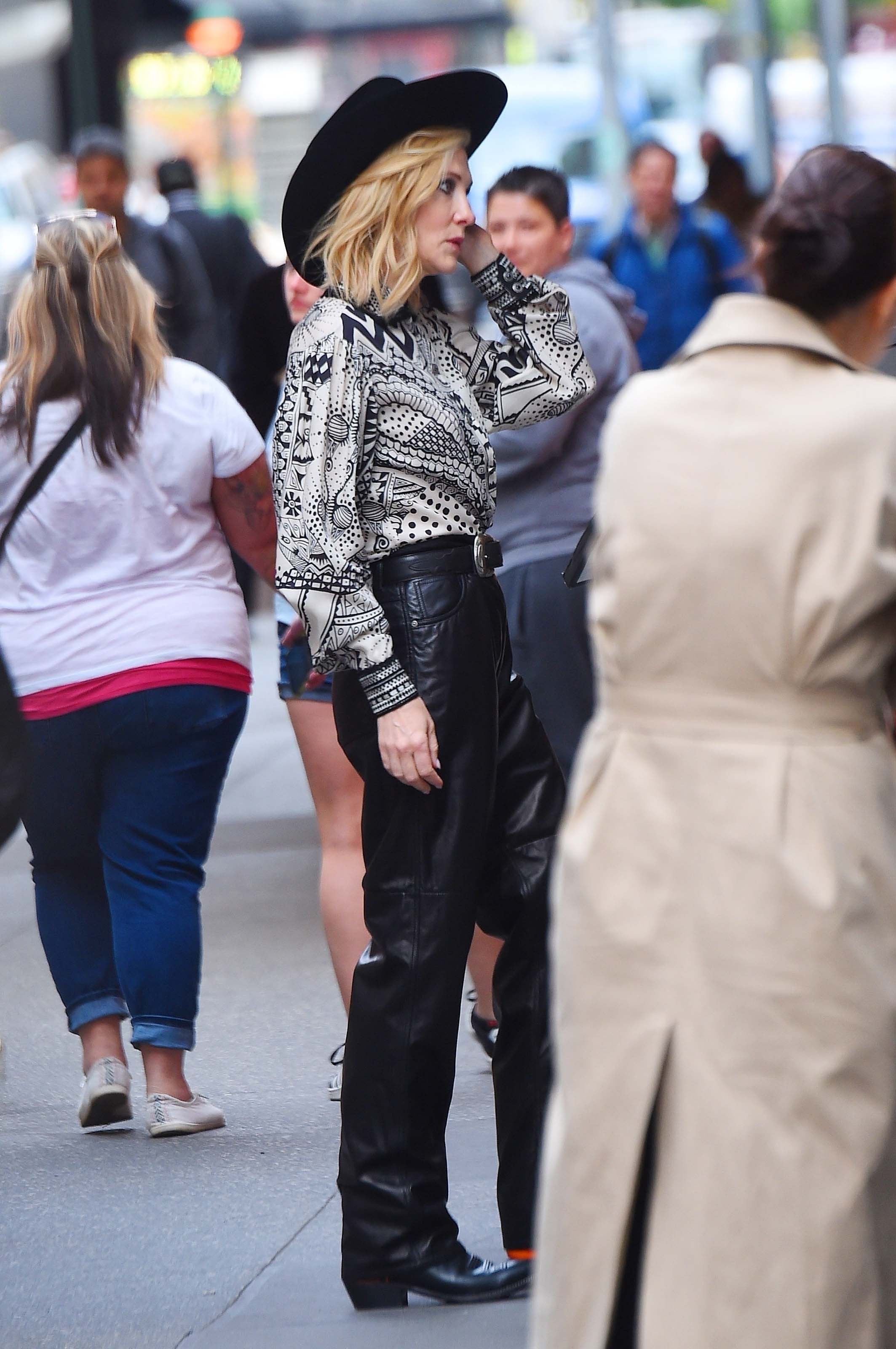 Cate Blanchett on the streets of New York