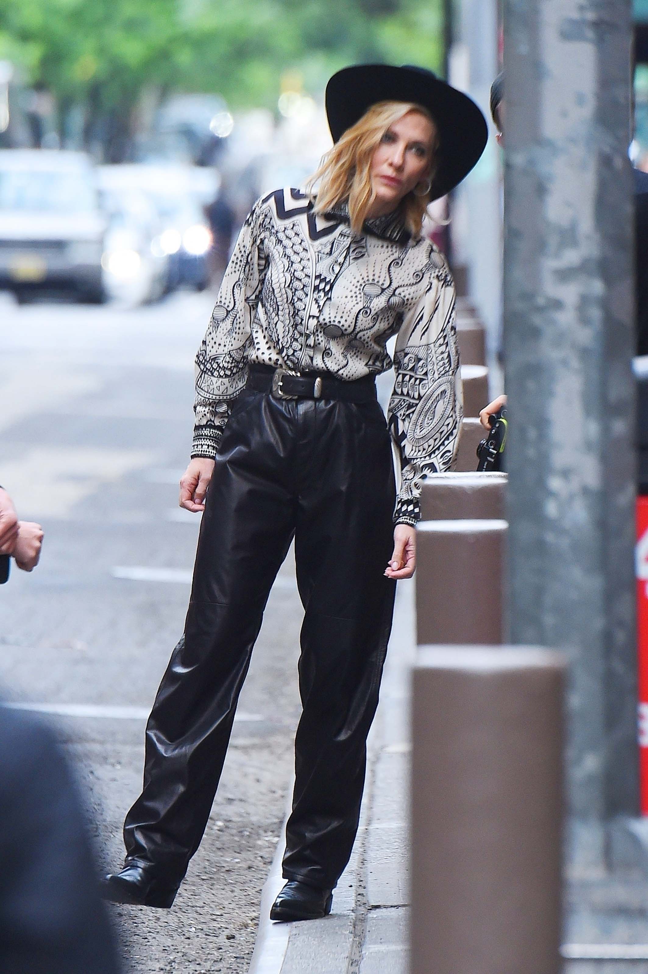 Cate Blanchett on the streets of New York