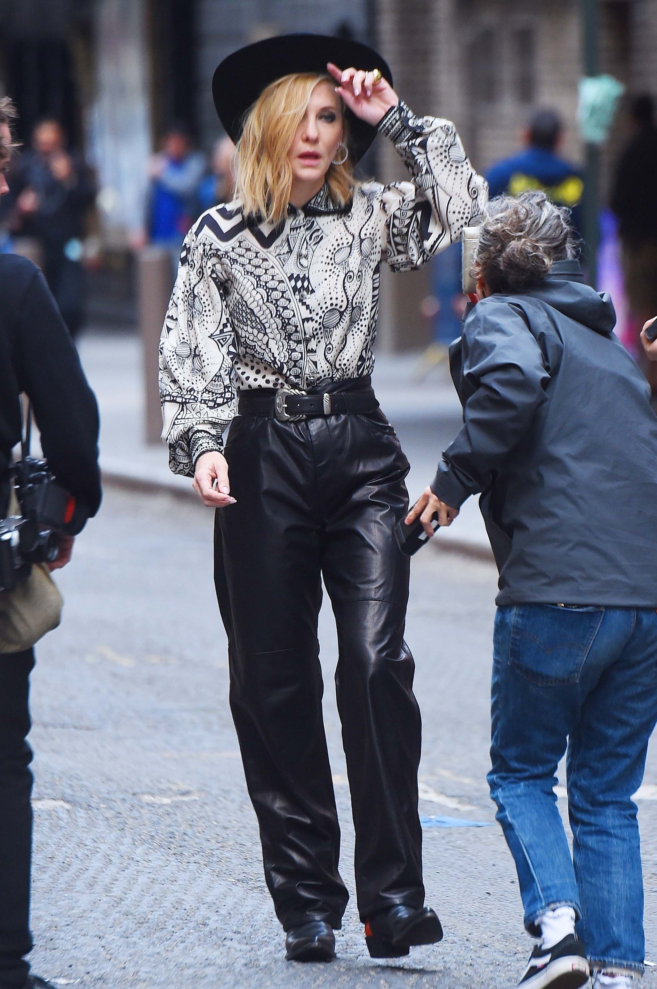 Cate Blanchett on the streets of New York