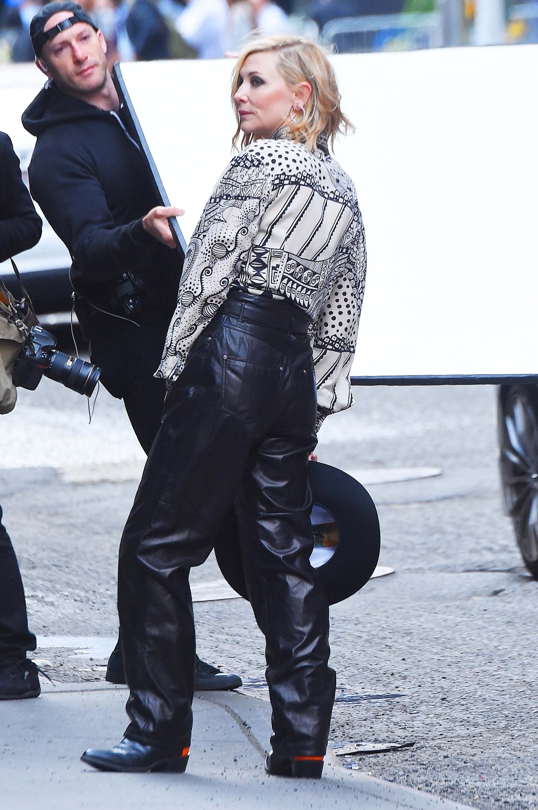 Cate Blanchett on the streets of New York