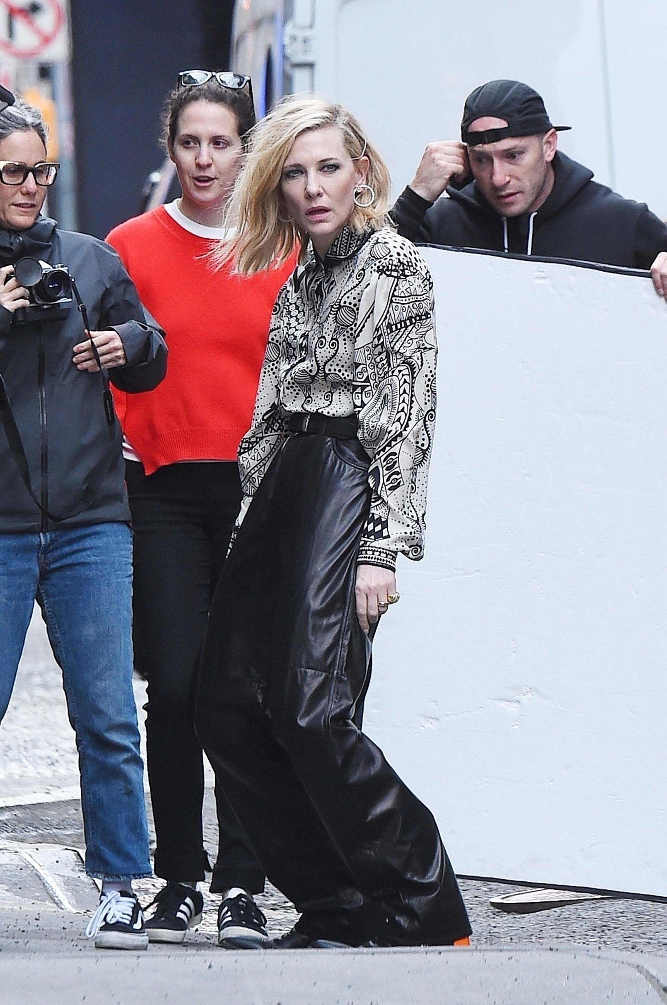 Cate Blanchett on the streets of New York