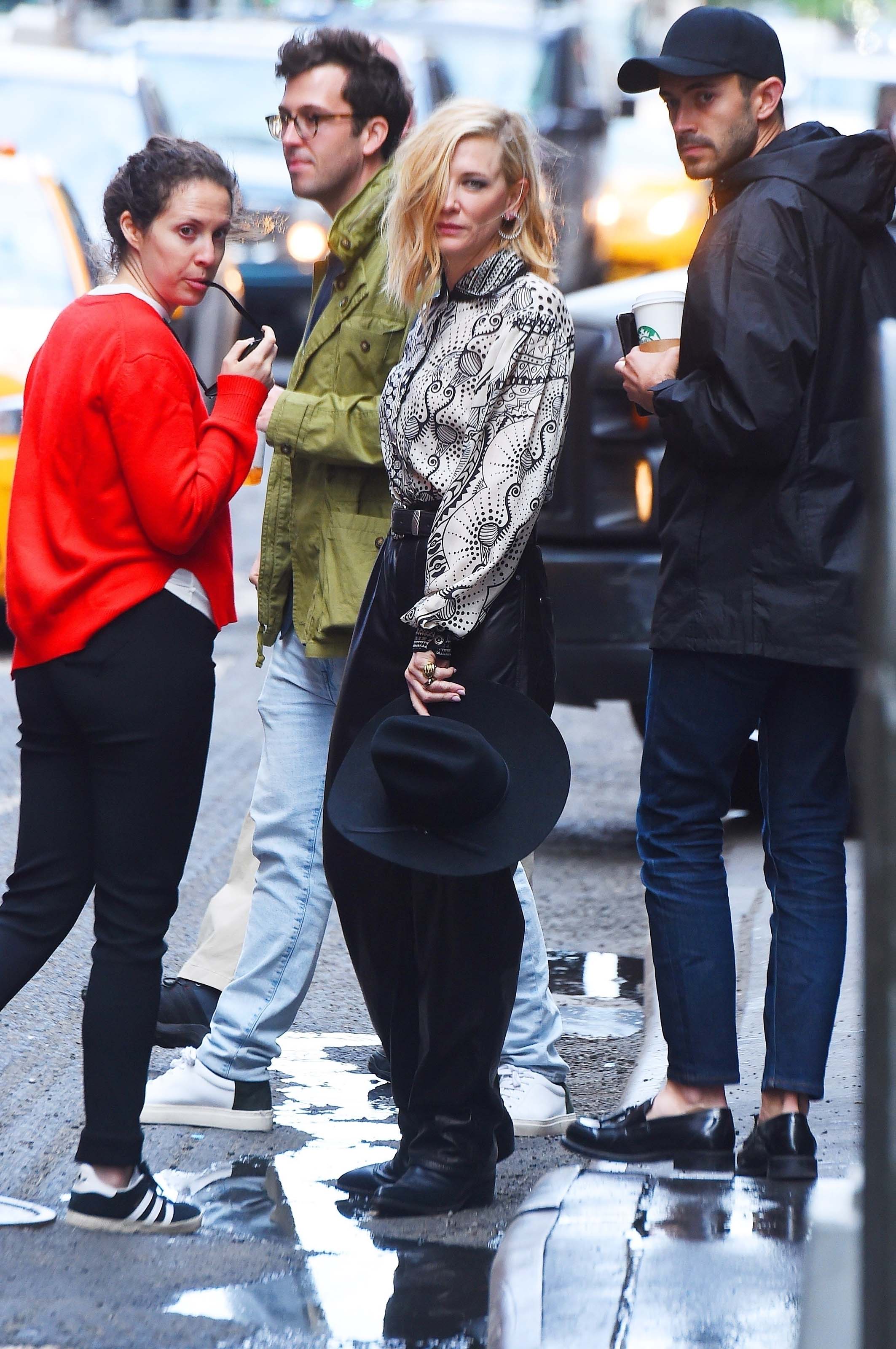 Cate Blanchett on the streets of New York