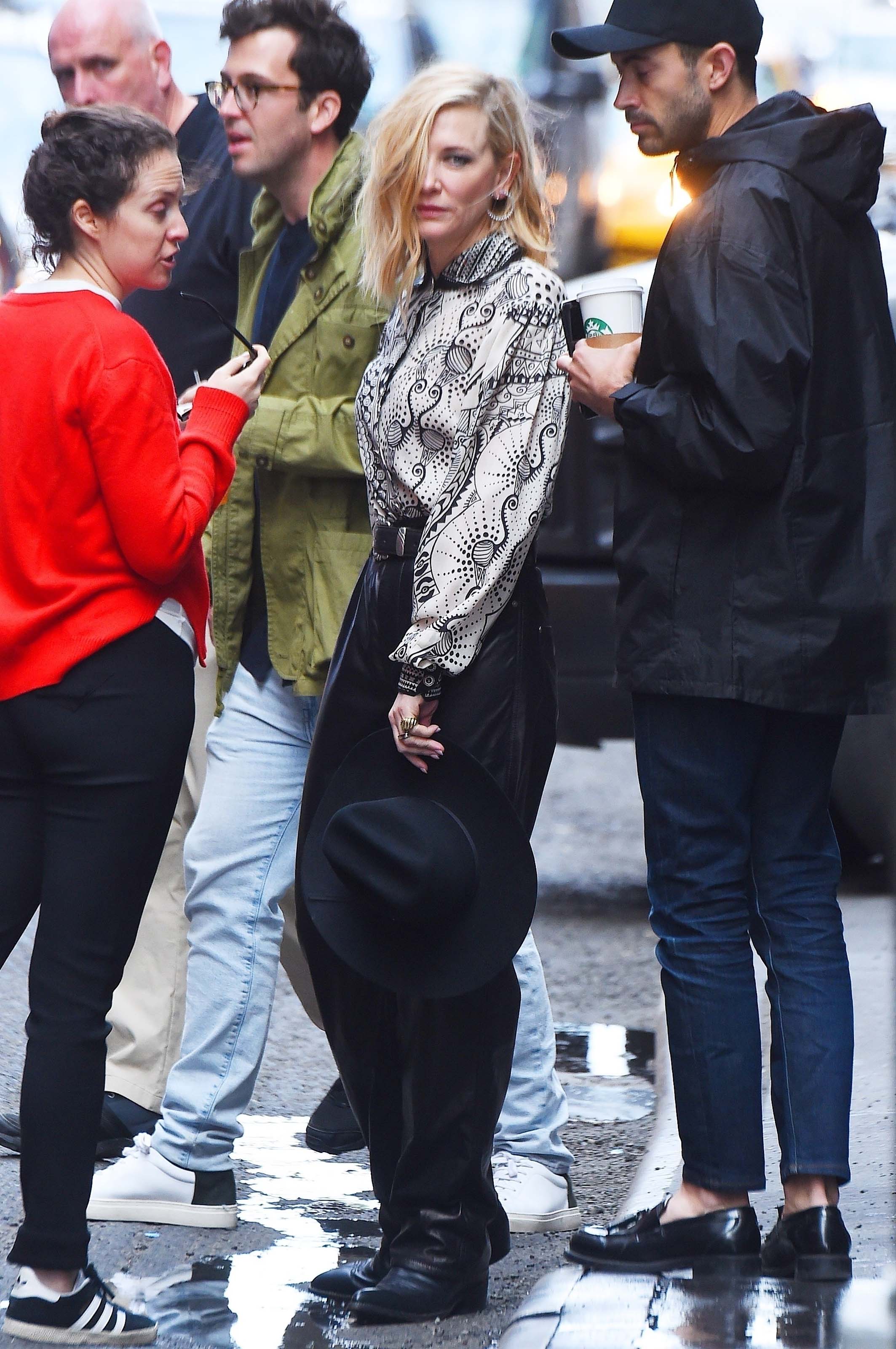 Cate Blanchett on the streets of New York
