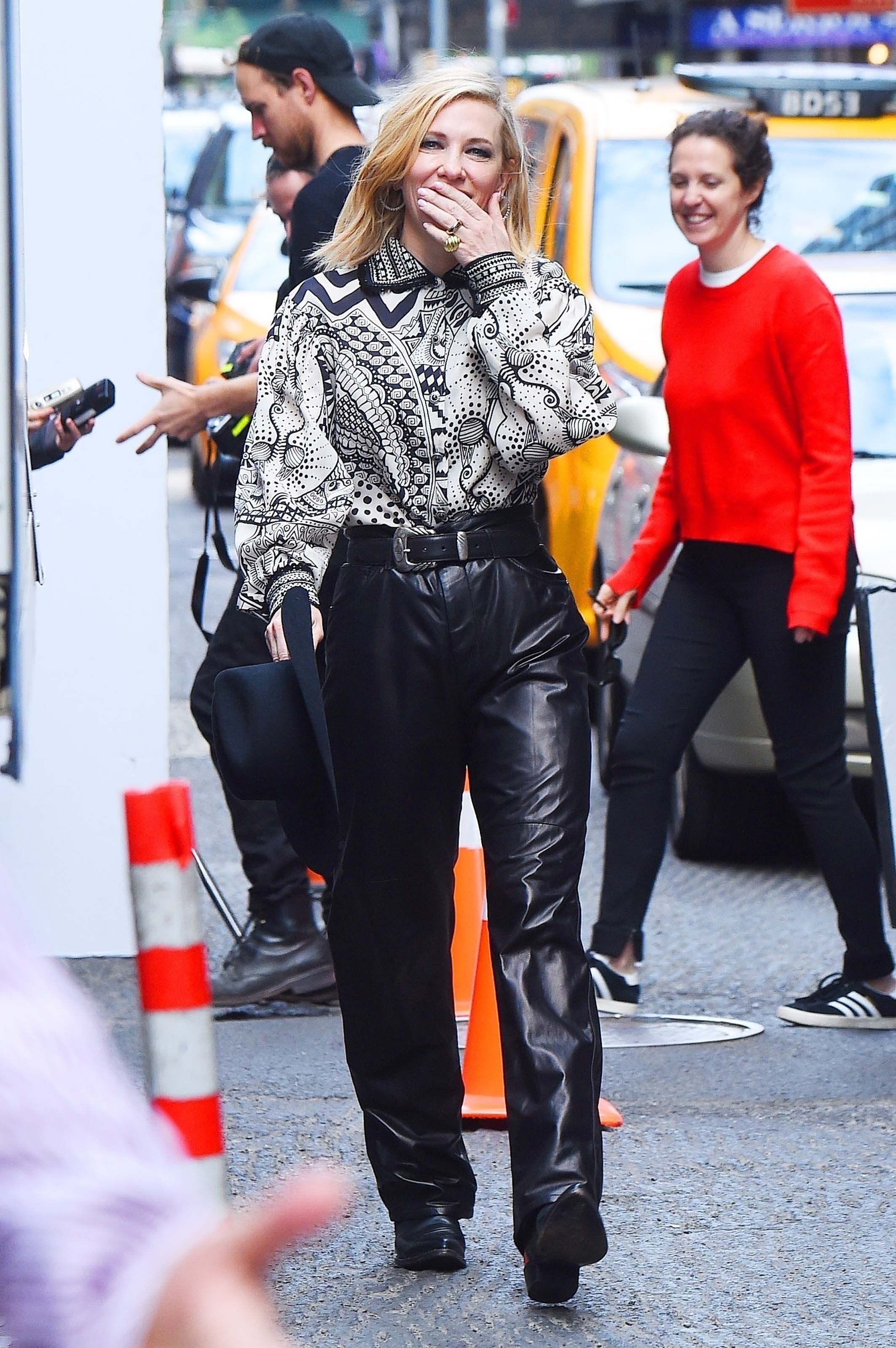 Cate Blanchett on the streets of New York