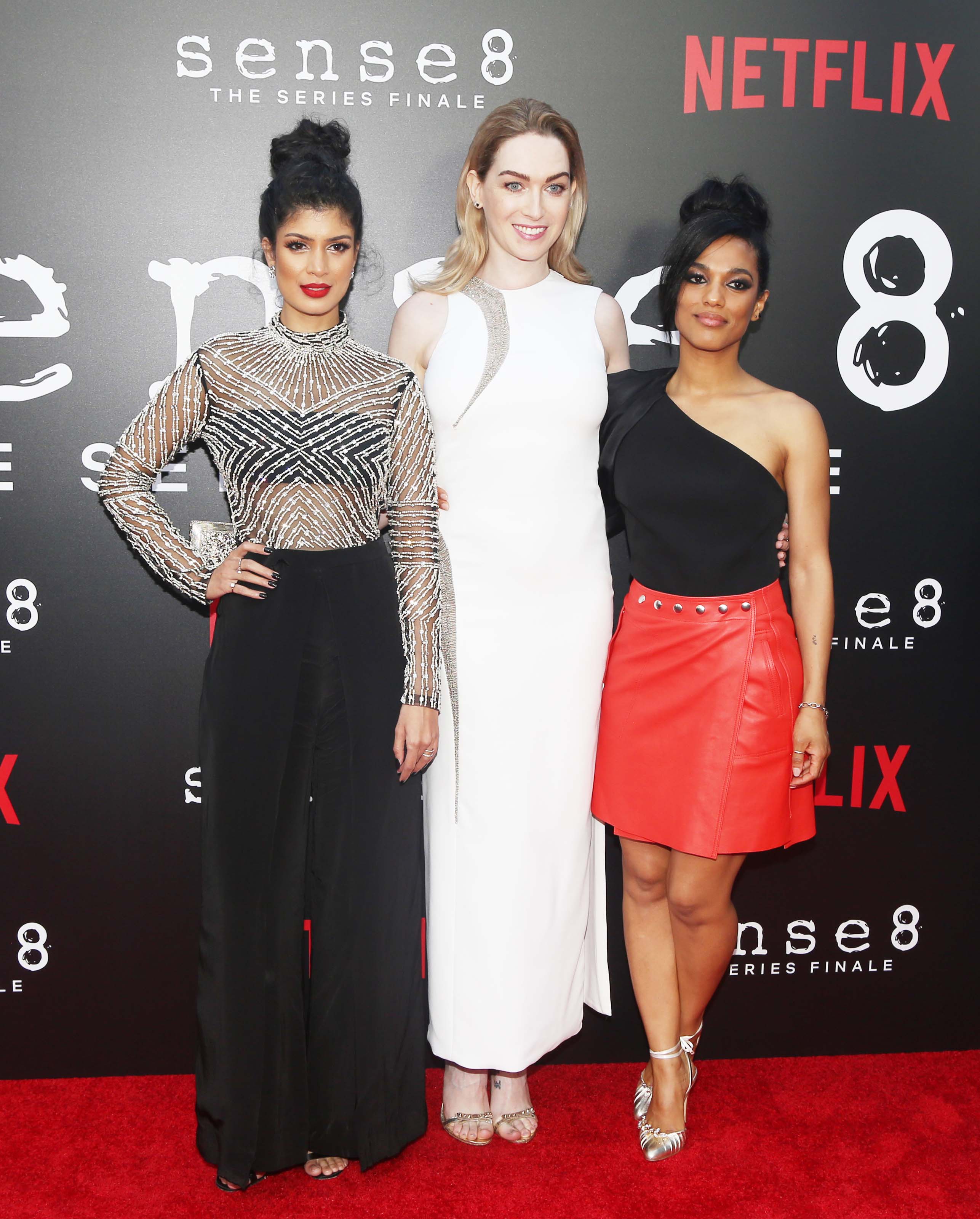 Freema Agyeman attends Screening of sense8 season 2 finale