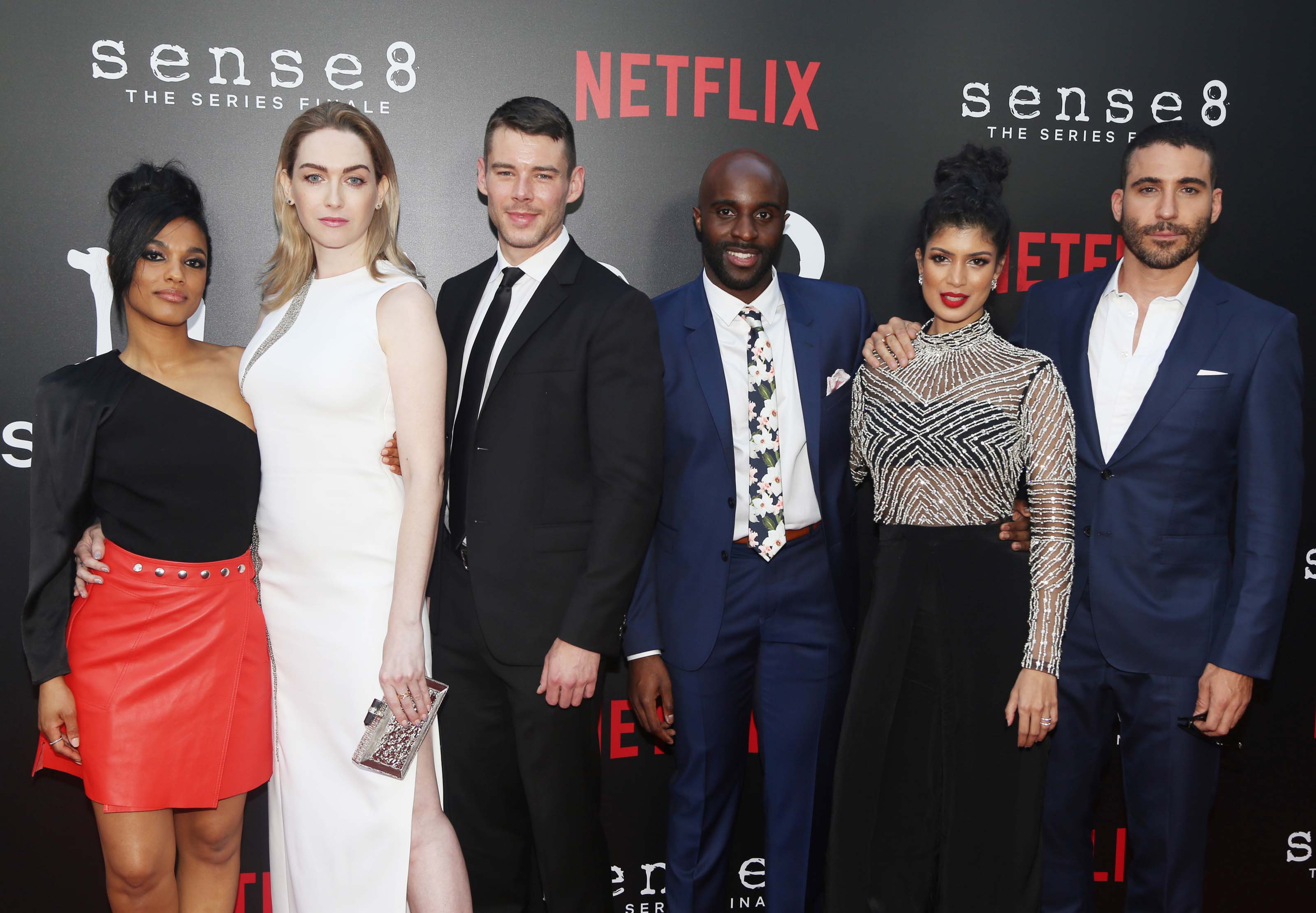 Freema Agyeman attends Screening of sense8 season 2 finale