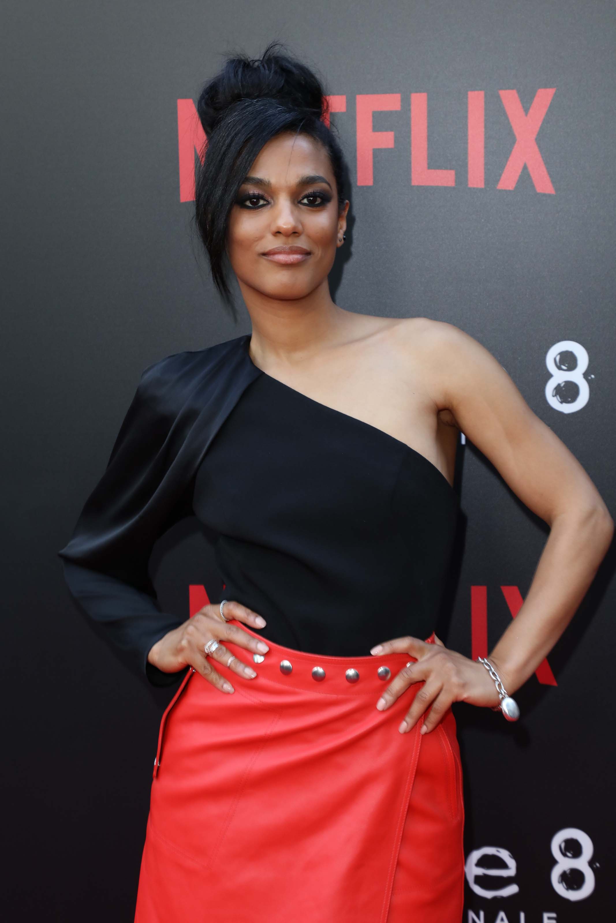 Freema Agyeman attends Screening of sense8 season 2 finale