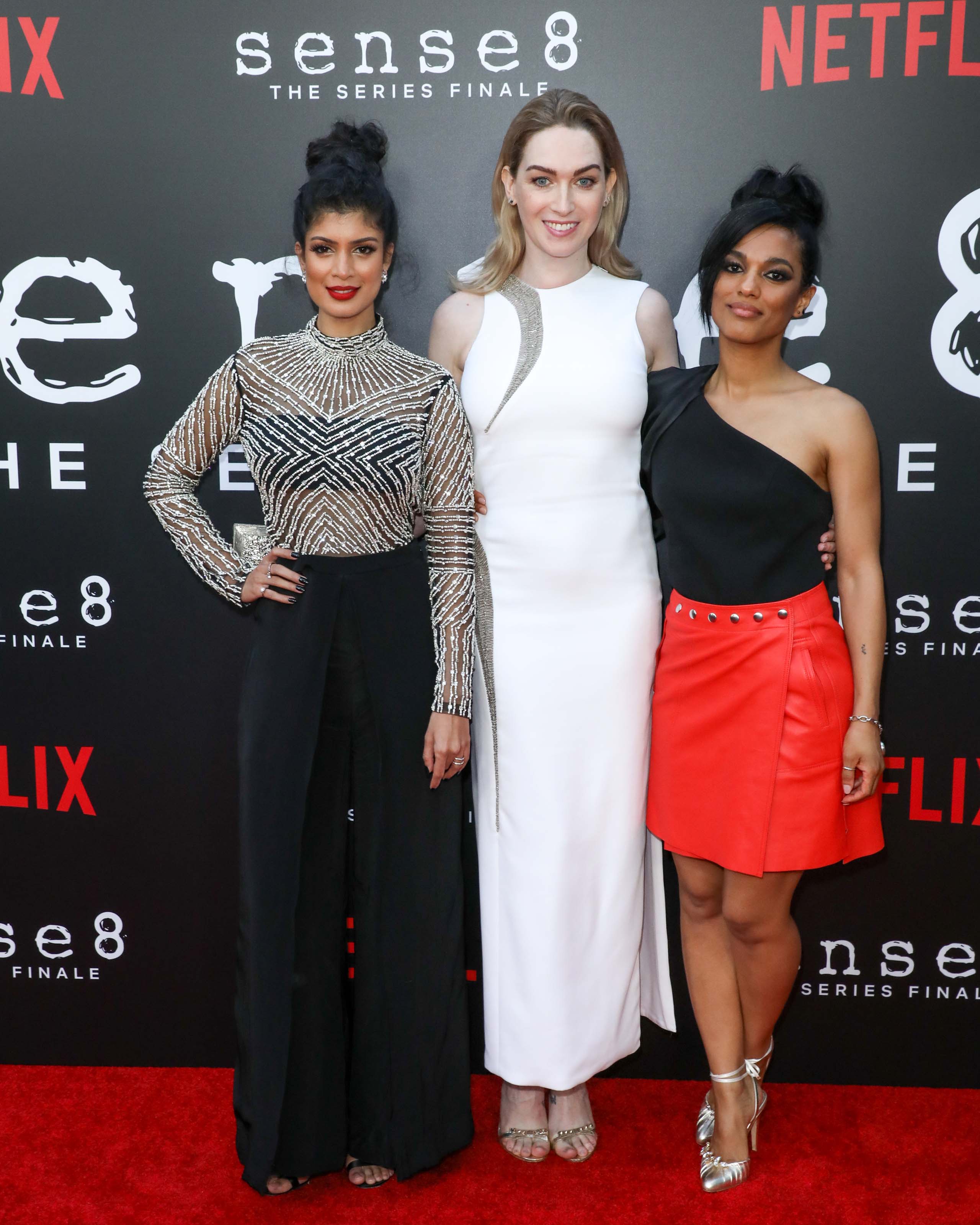 Freema Agyeman attends Screening of sense8 season 2 finale