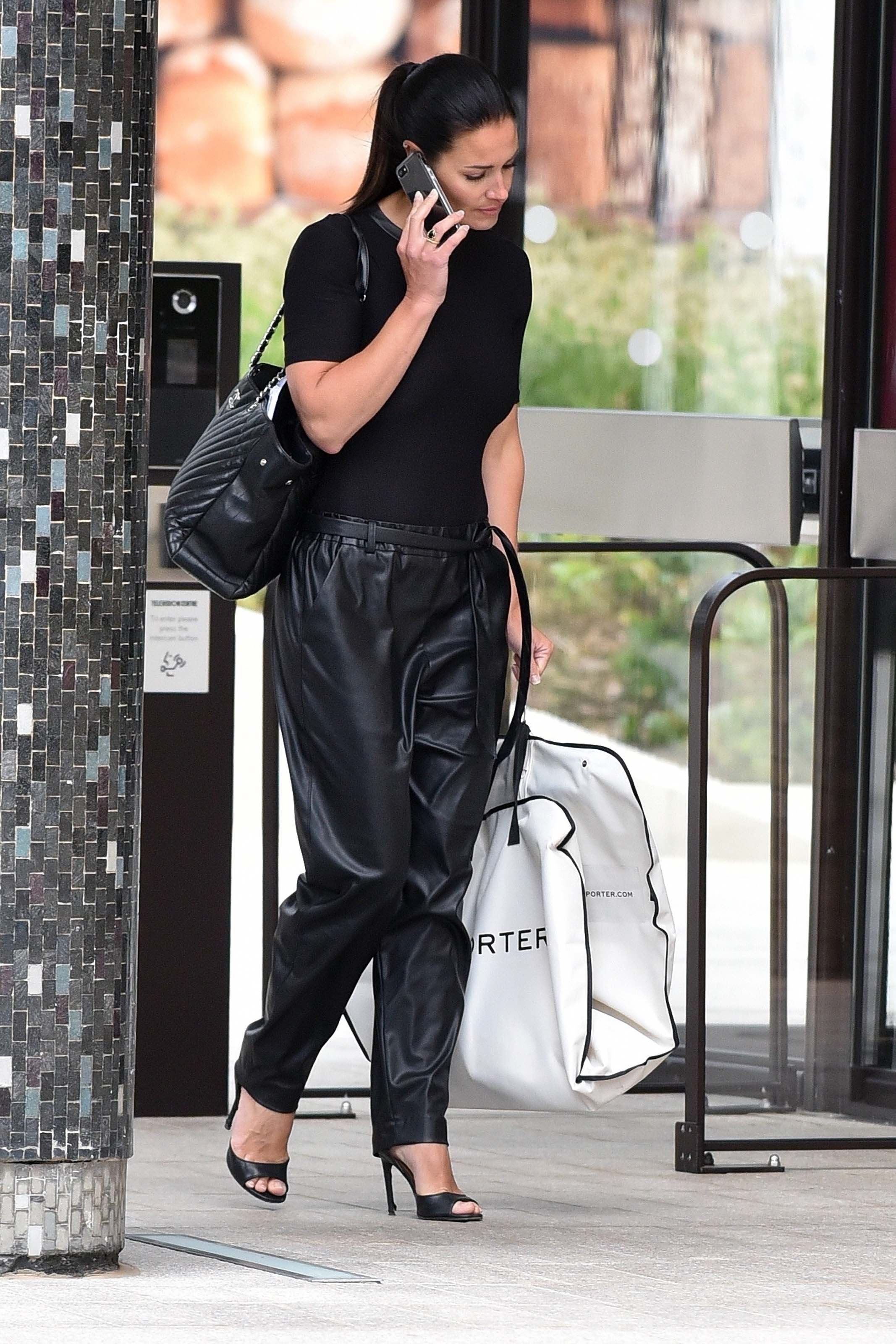 Kirsty Gallacher is seen out in West London