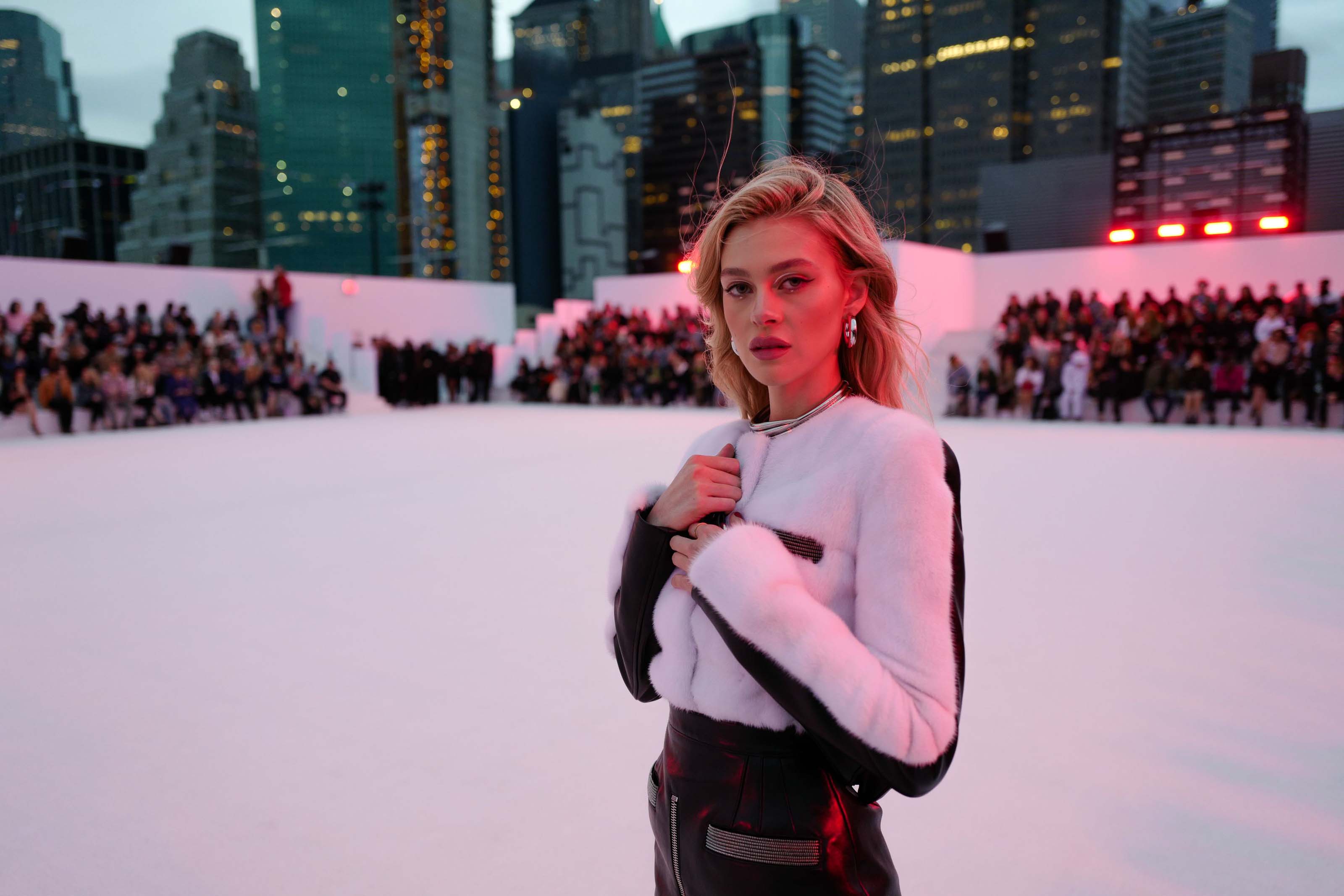 Nicola Peltz attends Alexander Wang June 2018 fashion show