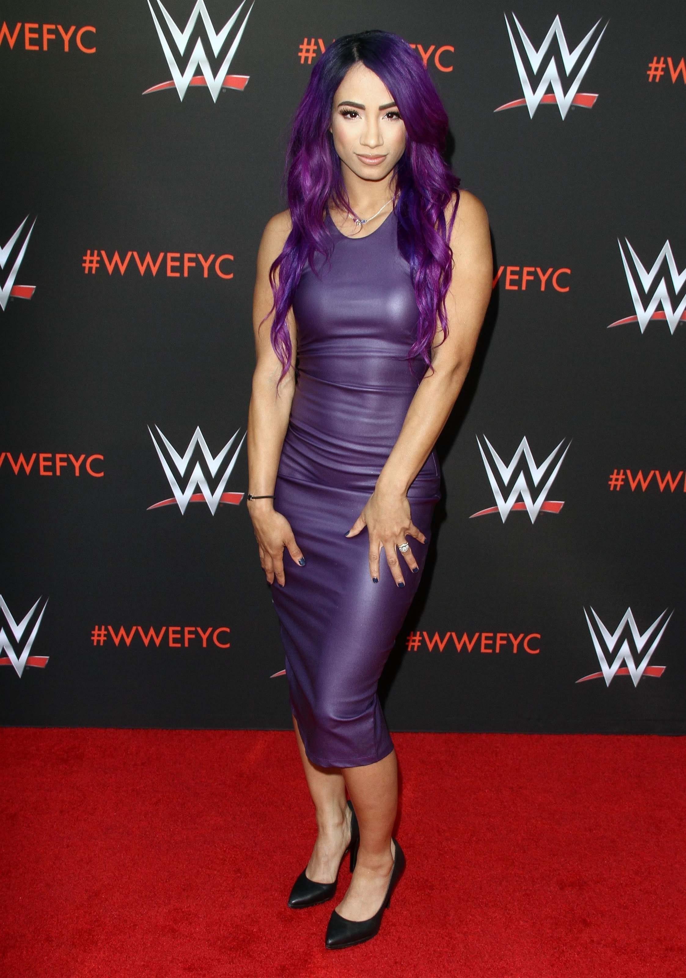 Sasha Banks attends WWE FYC Event