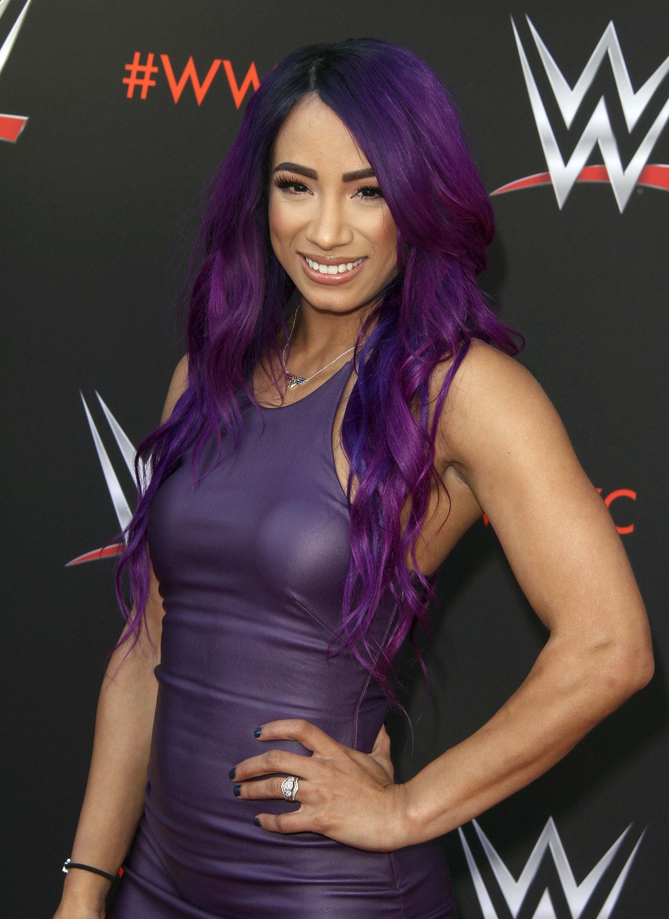 Sasha Banks attends WWE FYC Event