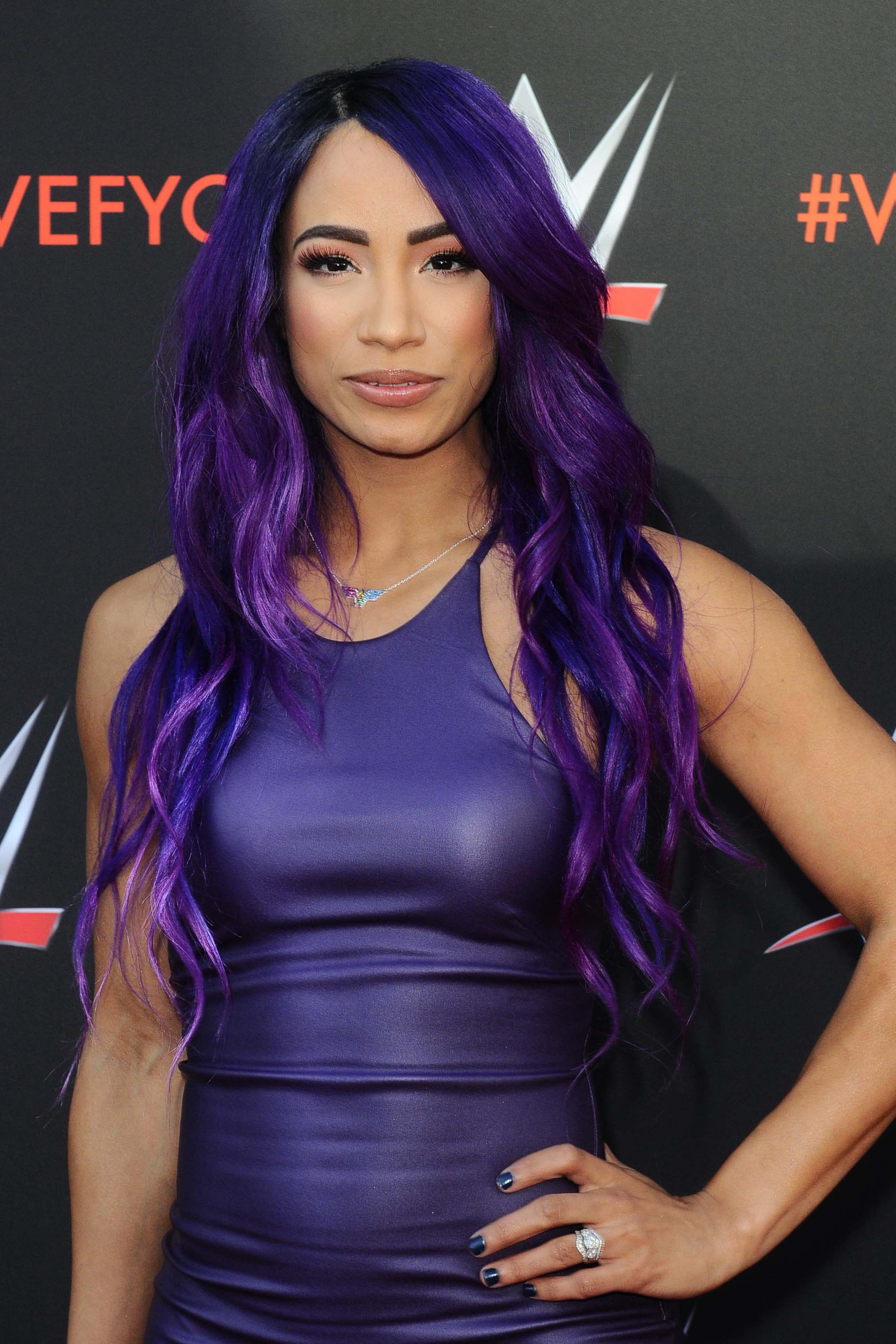 Sasha Banks attends WWE FYC Event