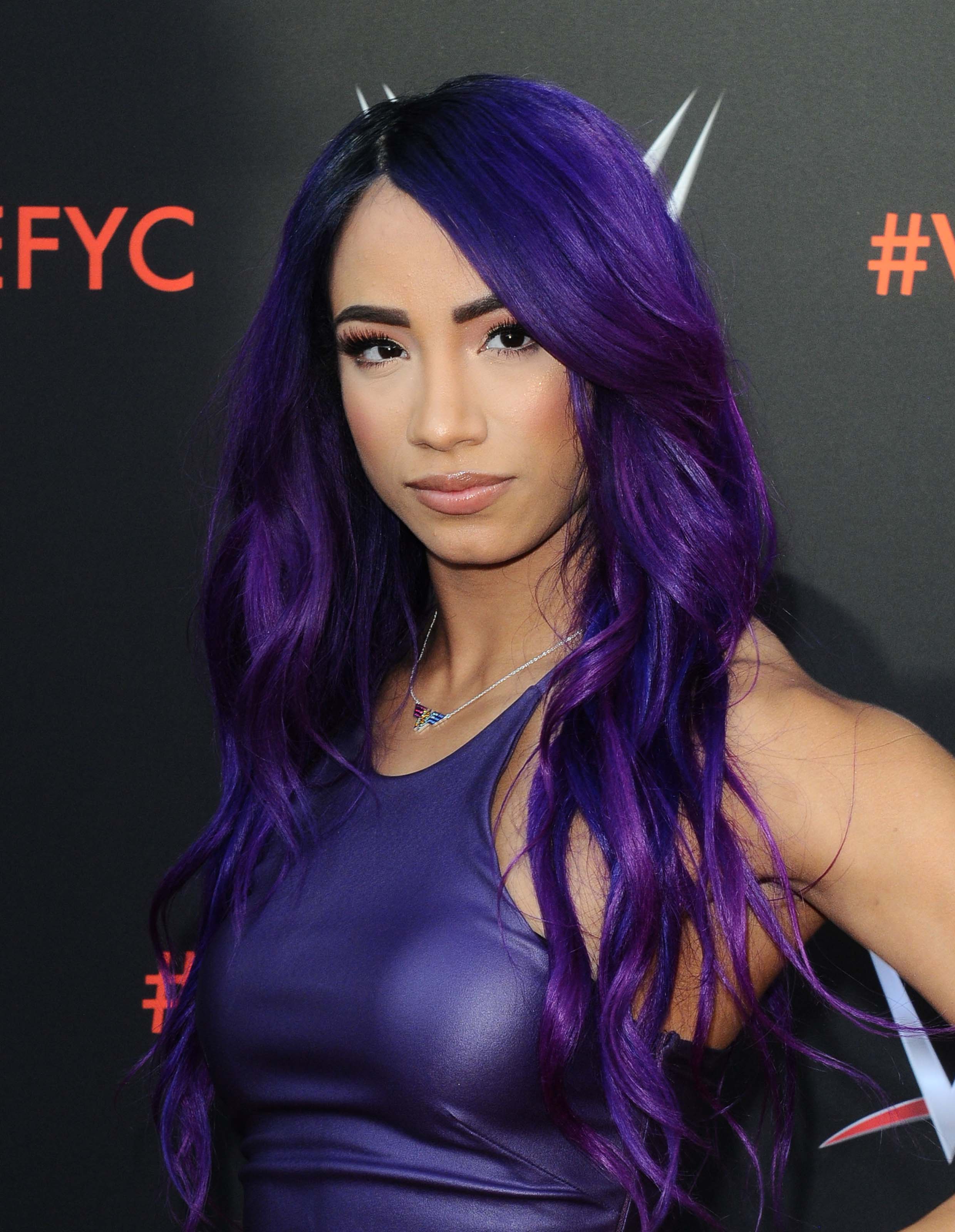 Sasha Banks attends WWE FYC Event