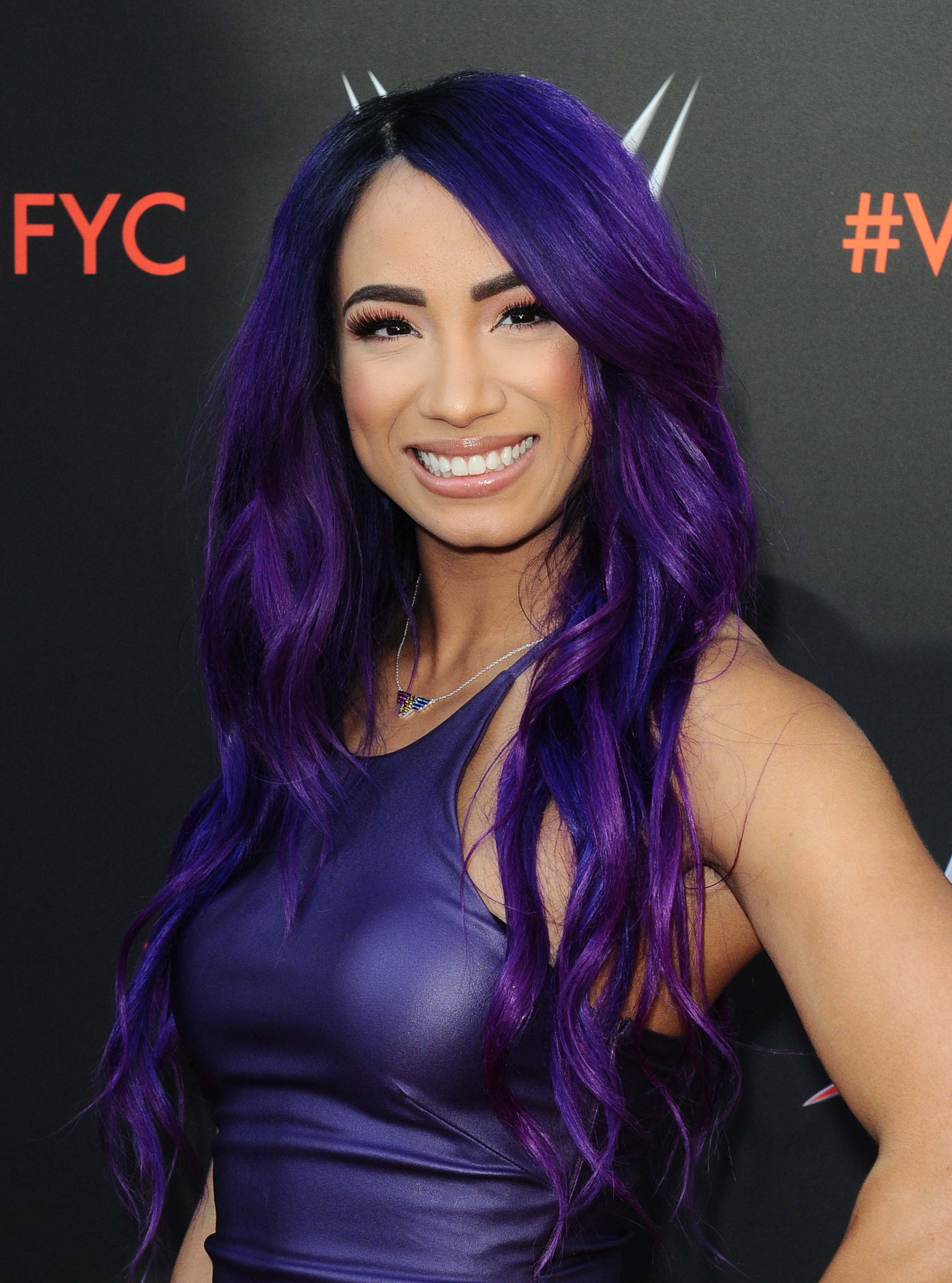 Sasha Banks attends WWE FYC Event