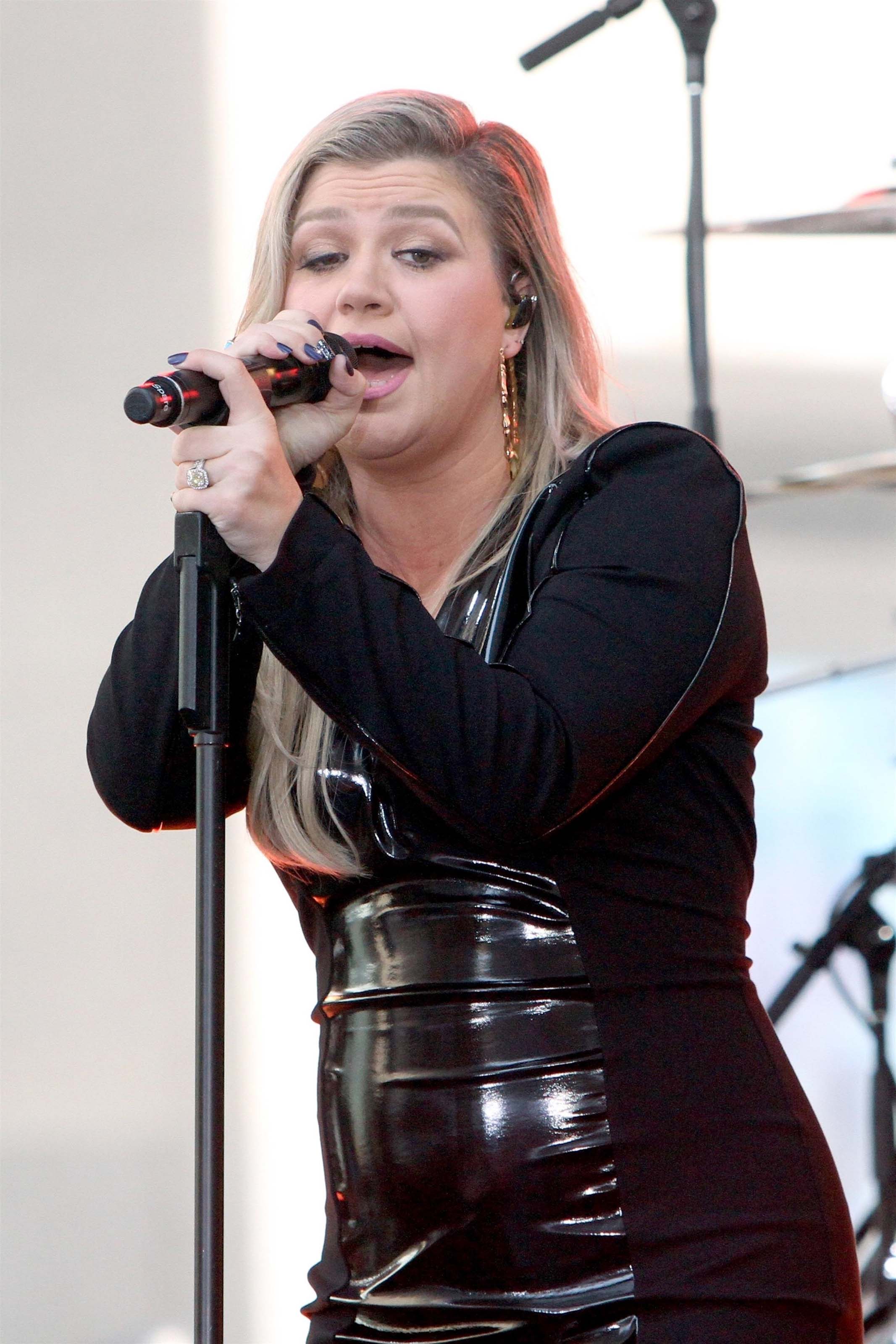 Kelly Clarkson attends NBC’s “Today” Show Concert Series