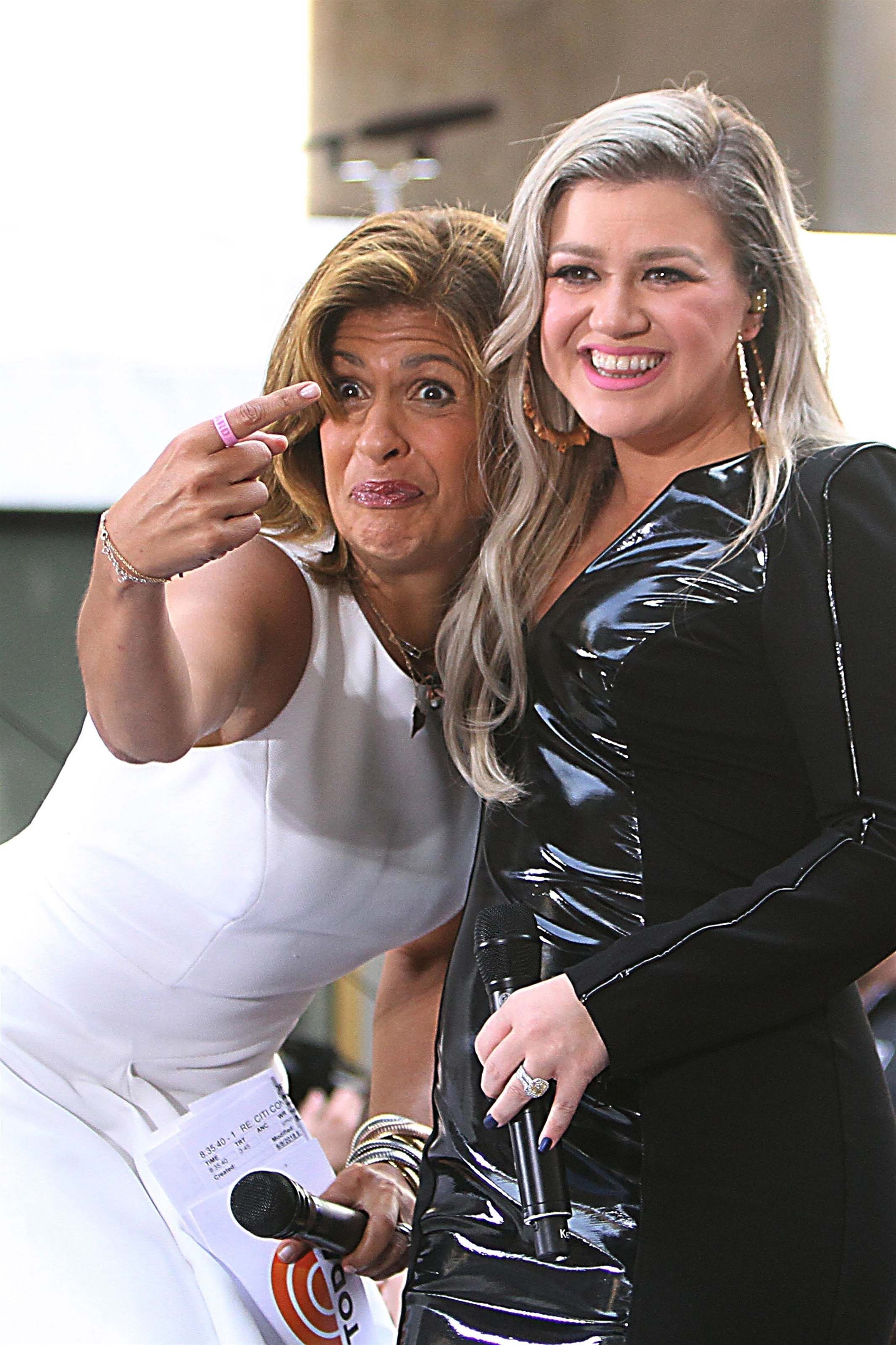 Kelly Clarkson attends NBC’s “Today” Show Concert Series