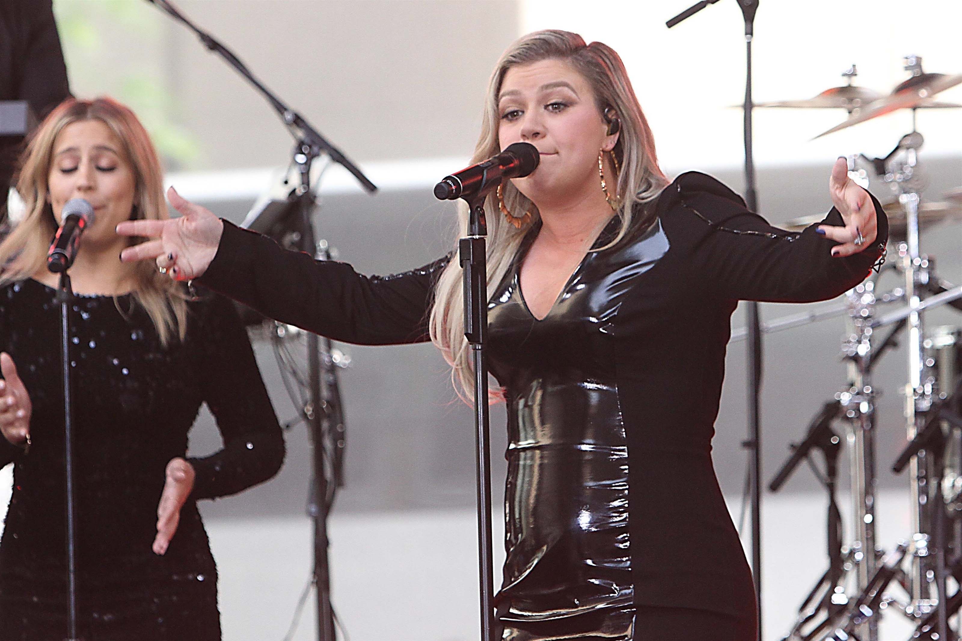 Kelly Clarkson attends NBC’s “Today” Show Concert Series