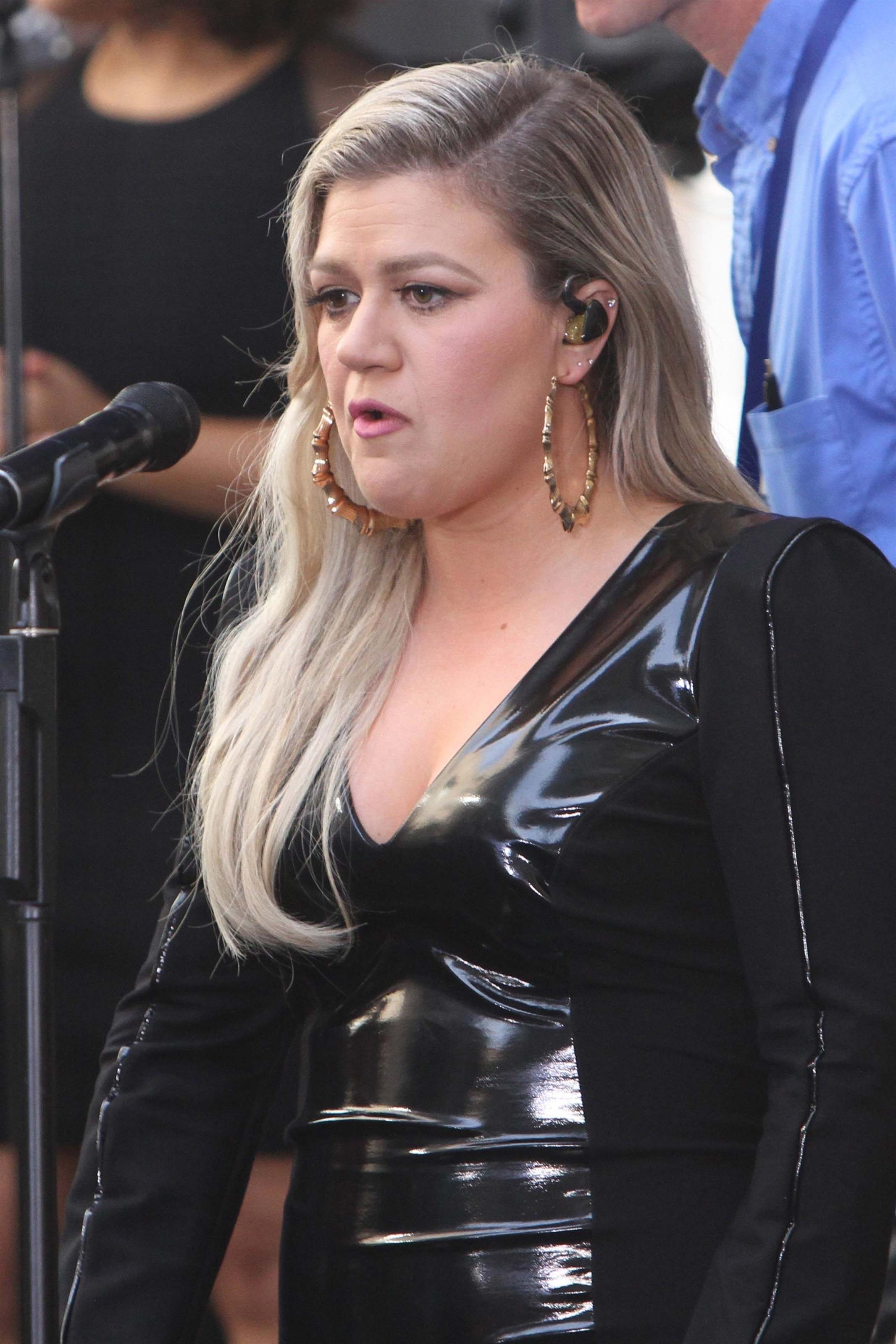 Kelly Clarkson attends NBC’s “Today” Show Concert Series