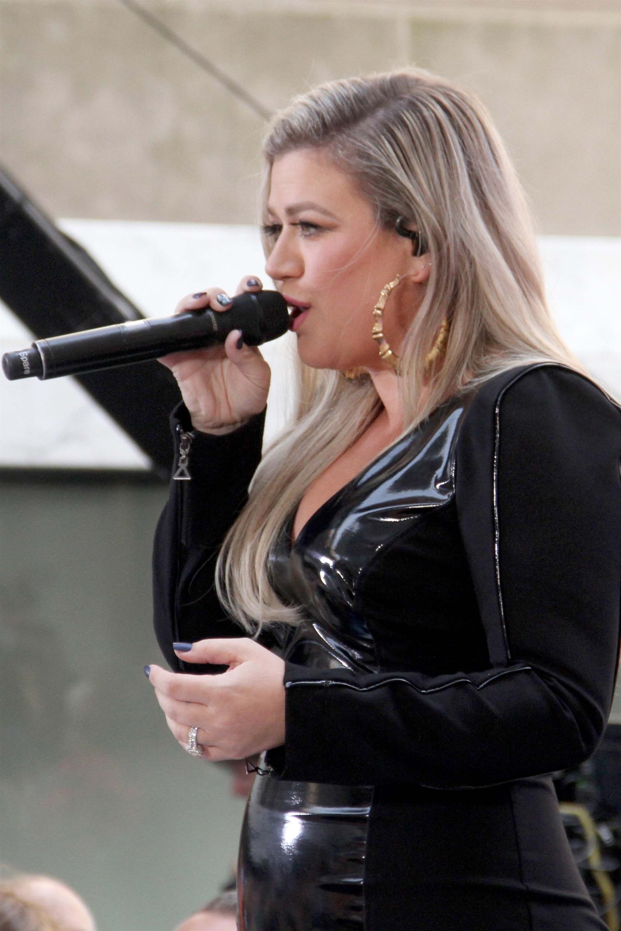 Kelly Clarkson attends NBC’s “Today” Show Concert Series