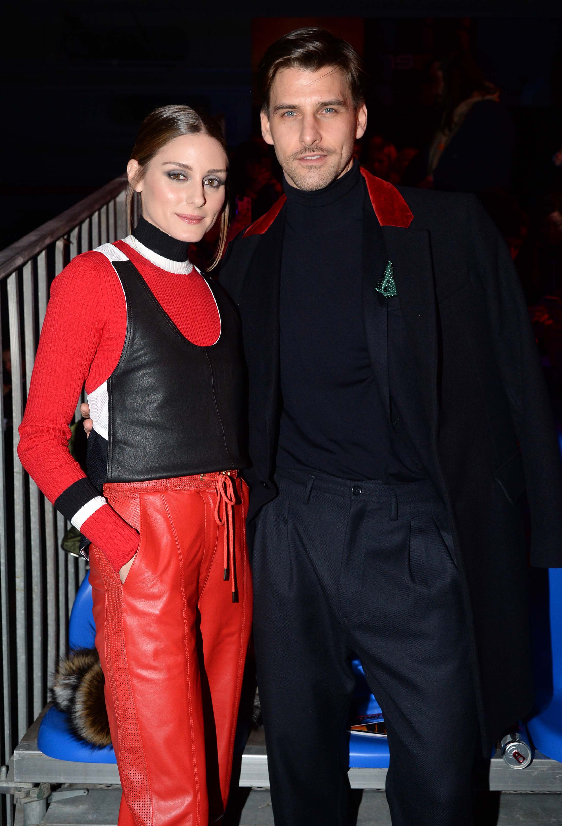 Olivia Palermo attends Tommy Hilfiger show