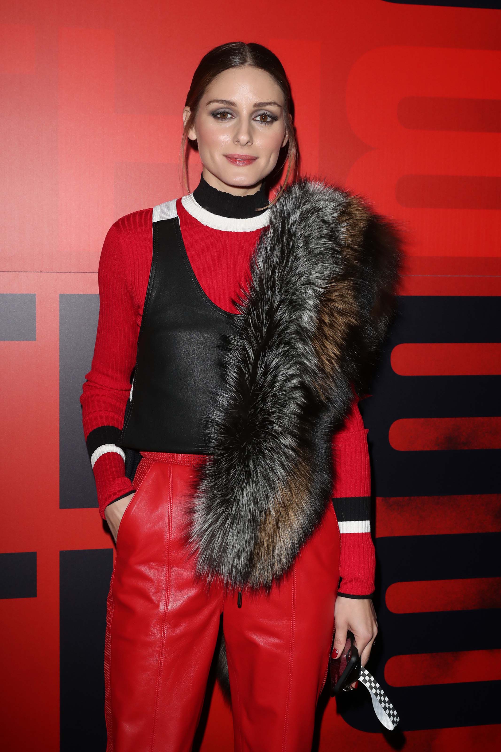 Olivia Palermo attends Tommy Hilfiger show