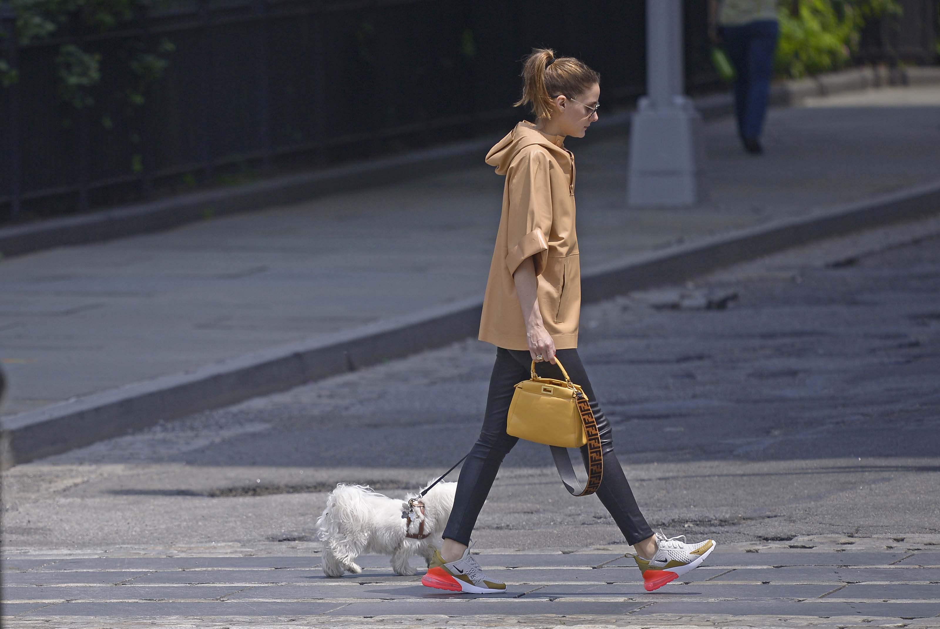 Olivia Palermo out in Brooklyn