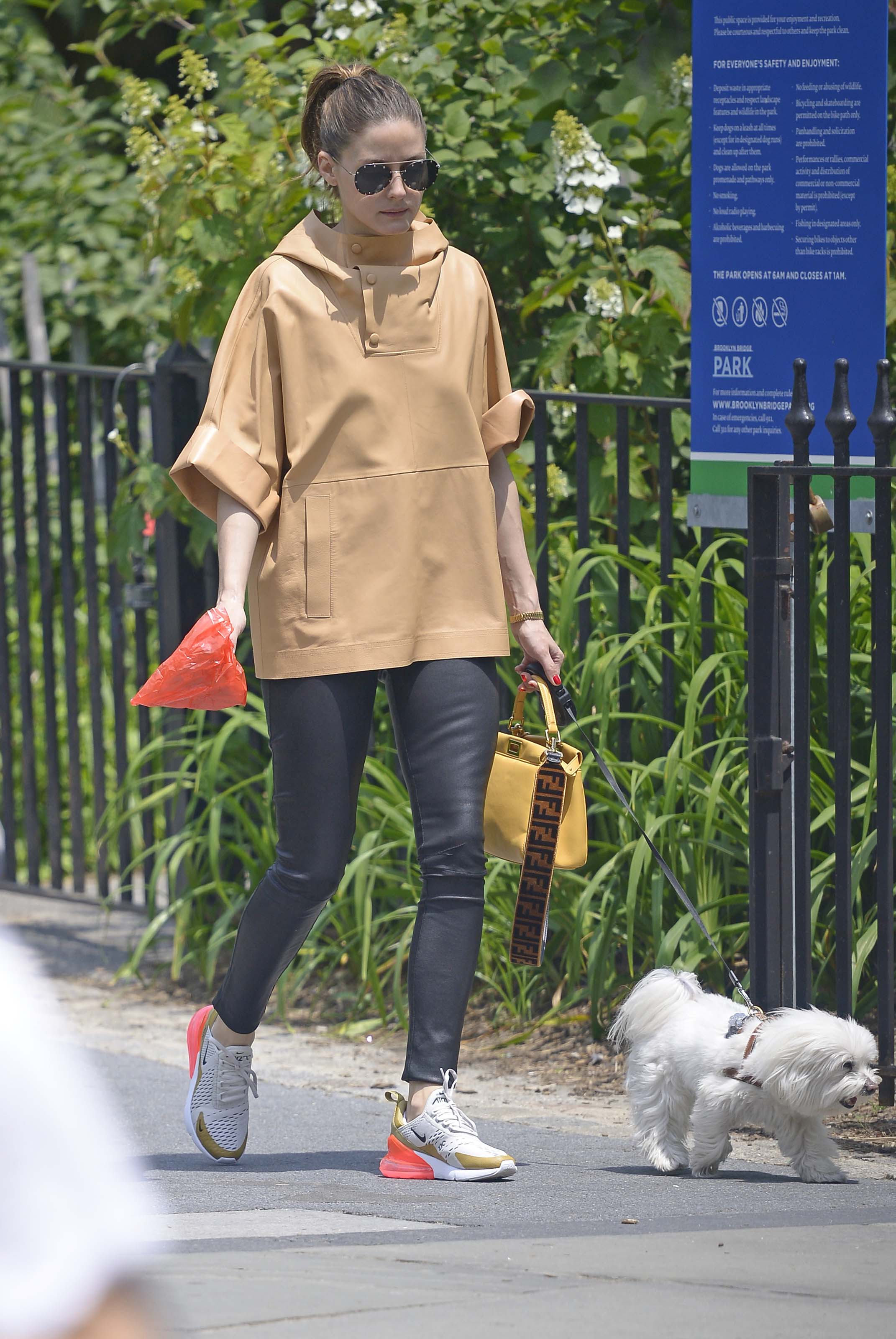 Olivia Palermo out in Brooklyn