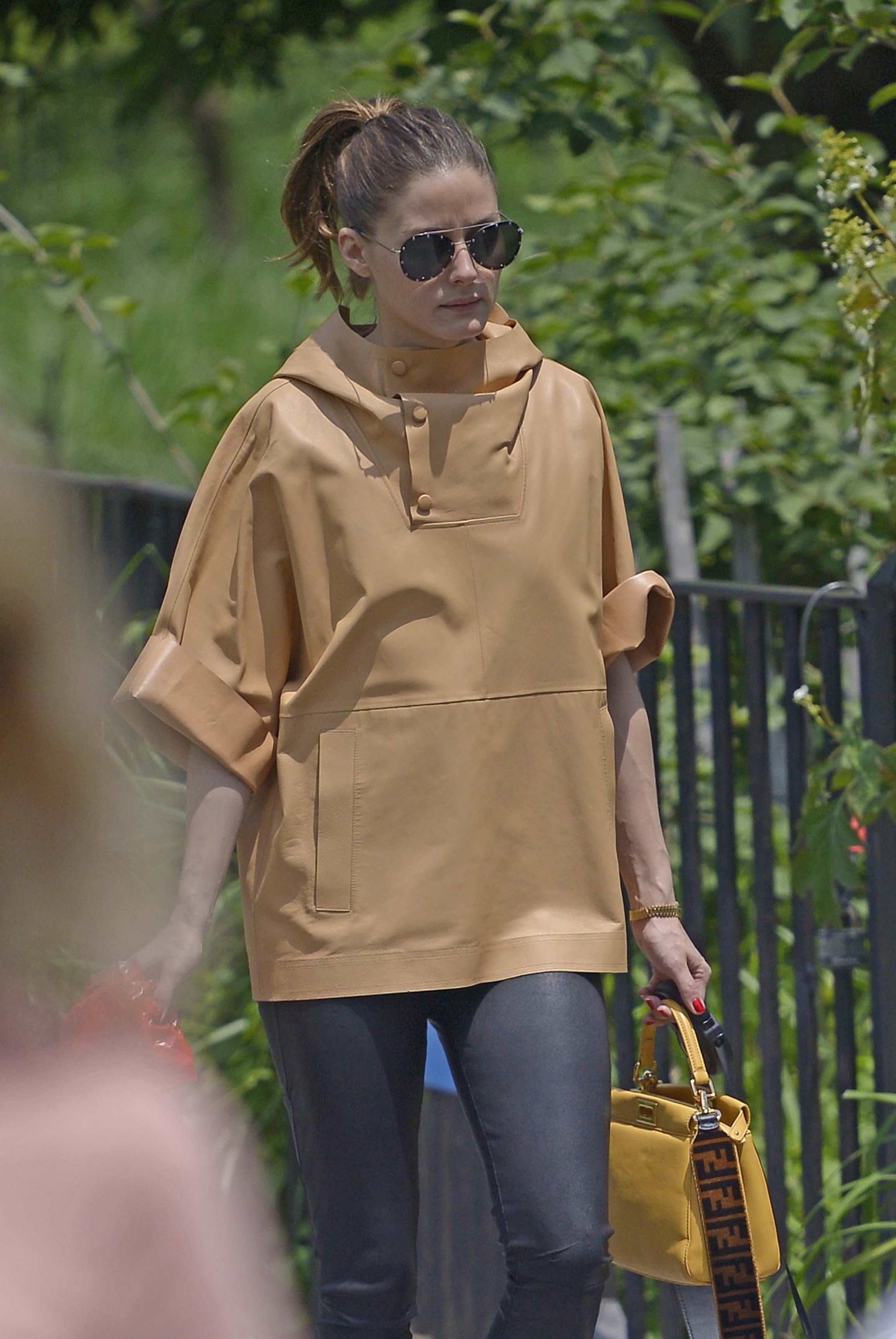 Olivia Palermo out in Brooklyn