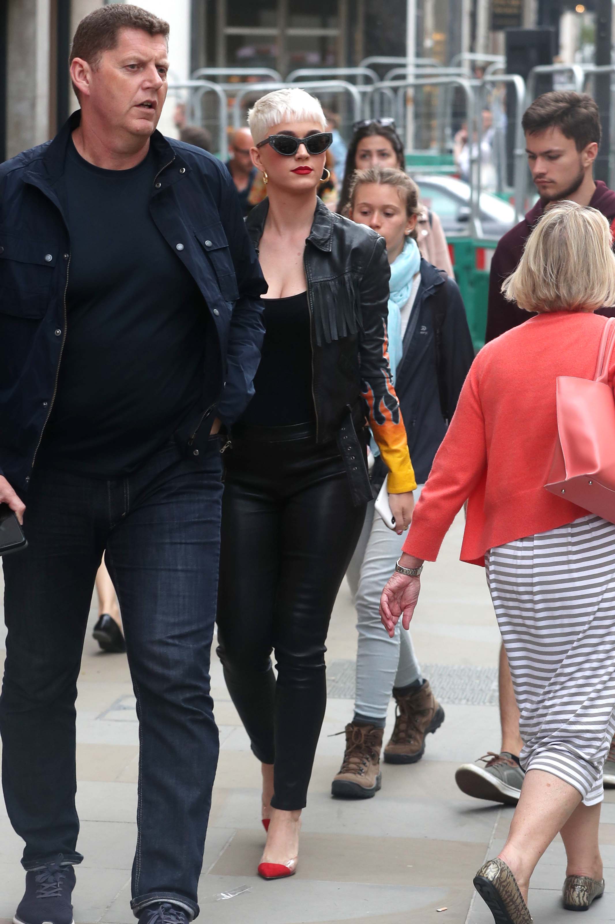Katy Perry out in London