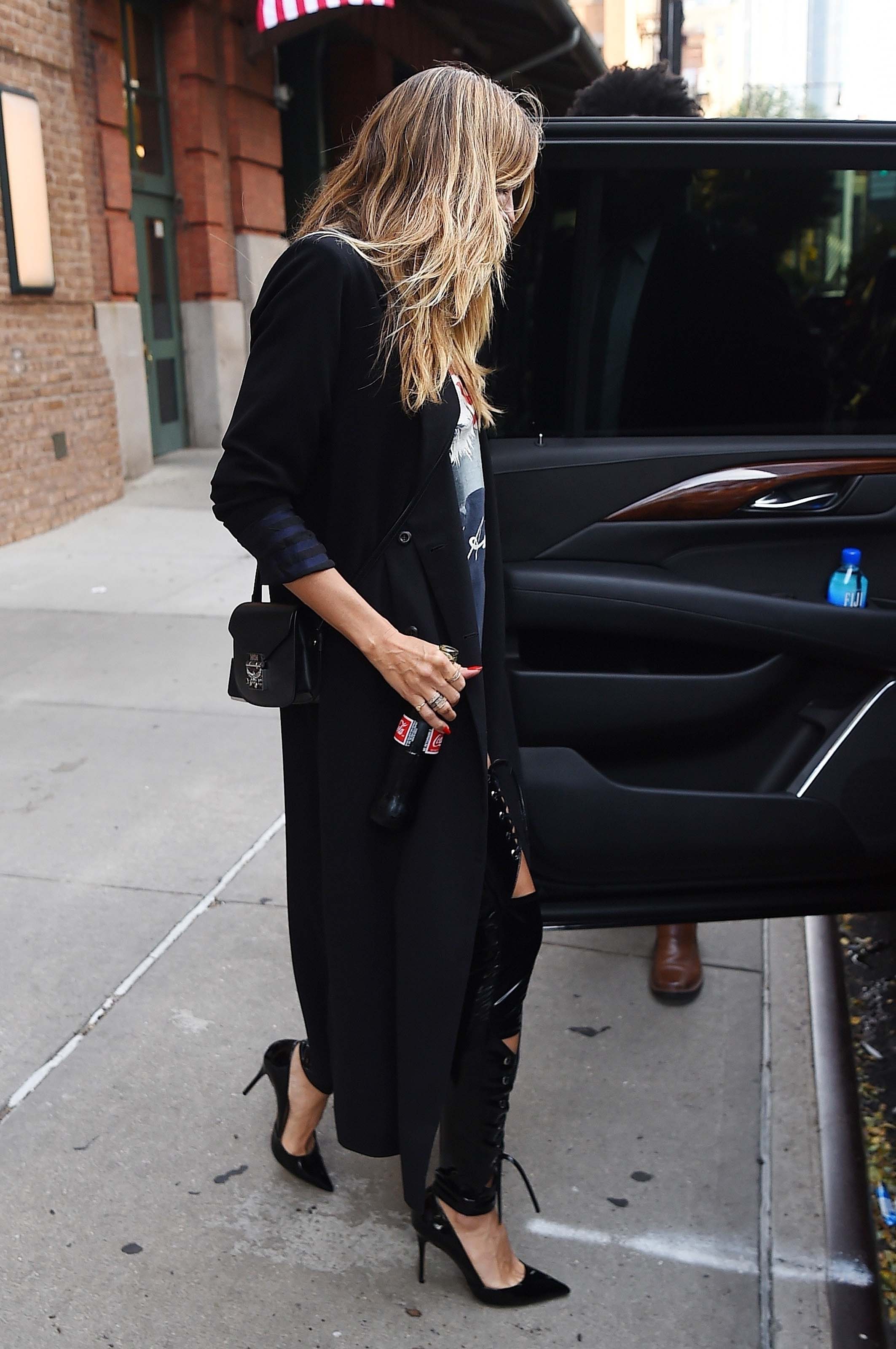 Heidi Klum out in NYC