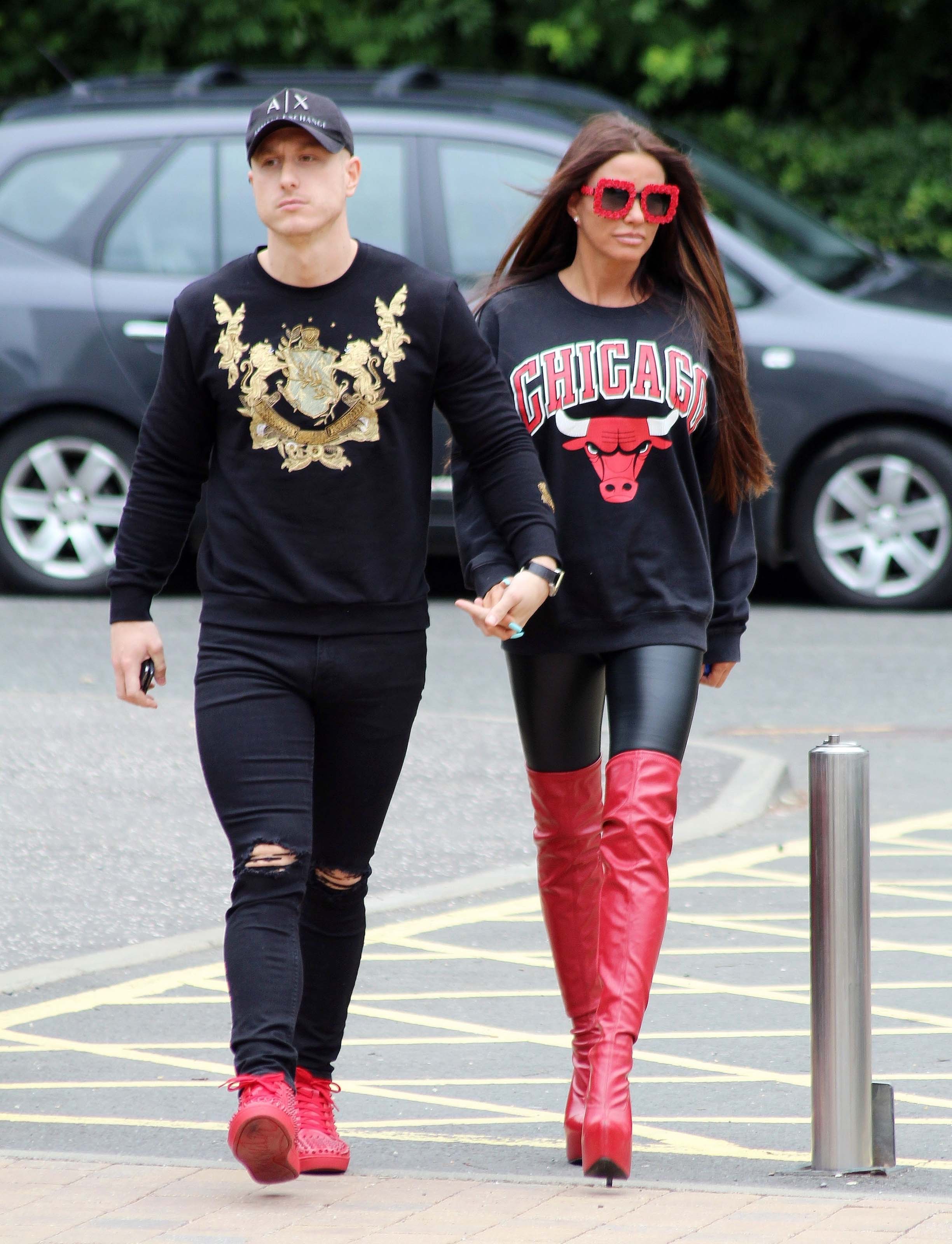 Katie Price seen in London