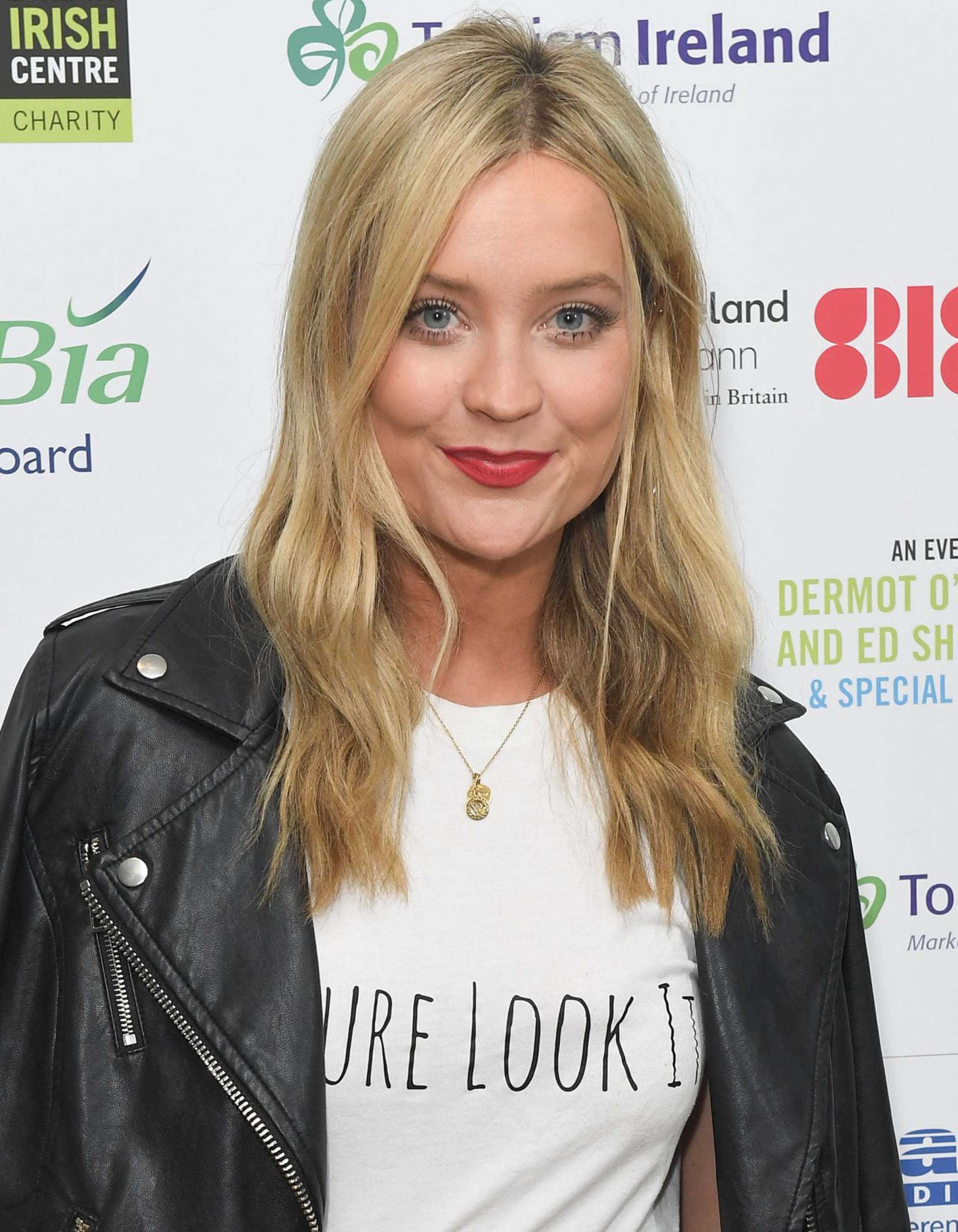 Laura Whitmore attends The London Irish Center Gala