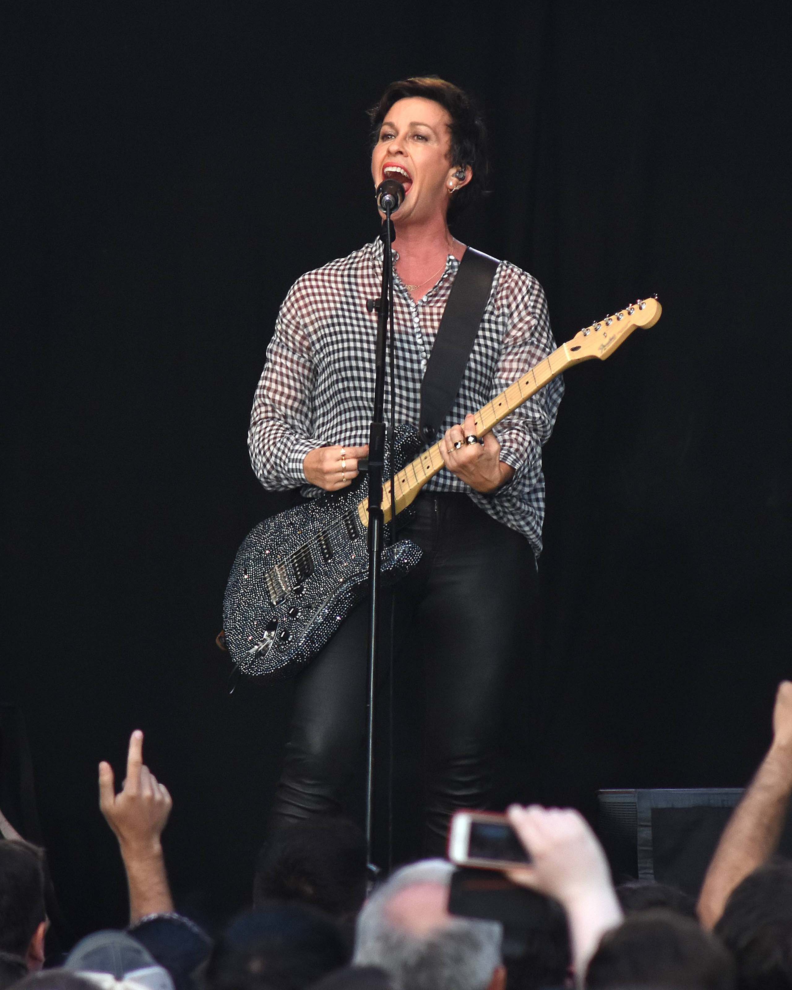 Alanis Morissette performs at Iveagh Gardens