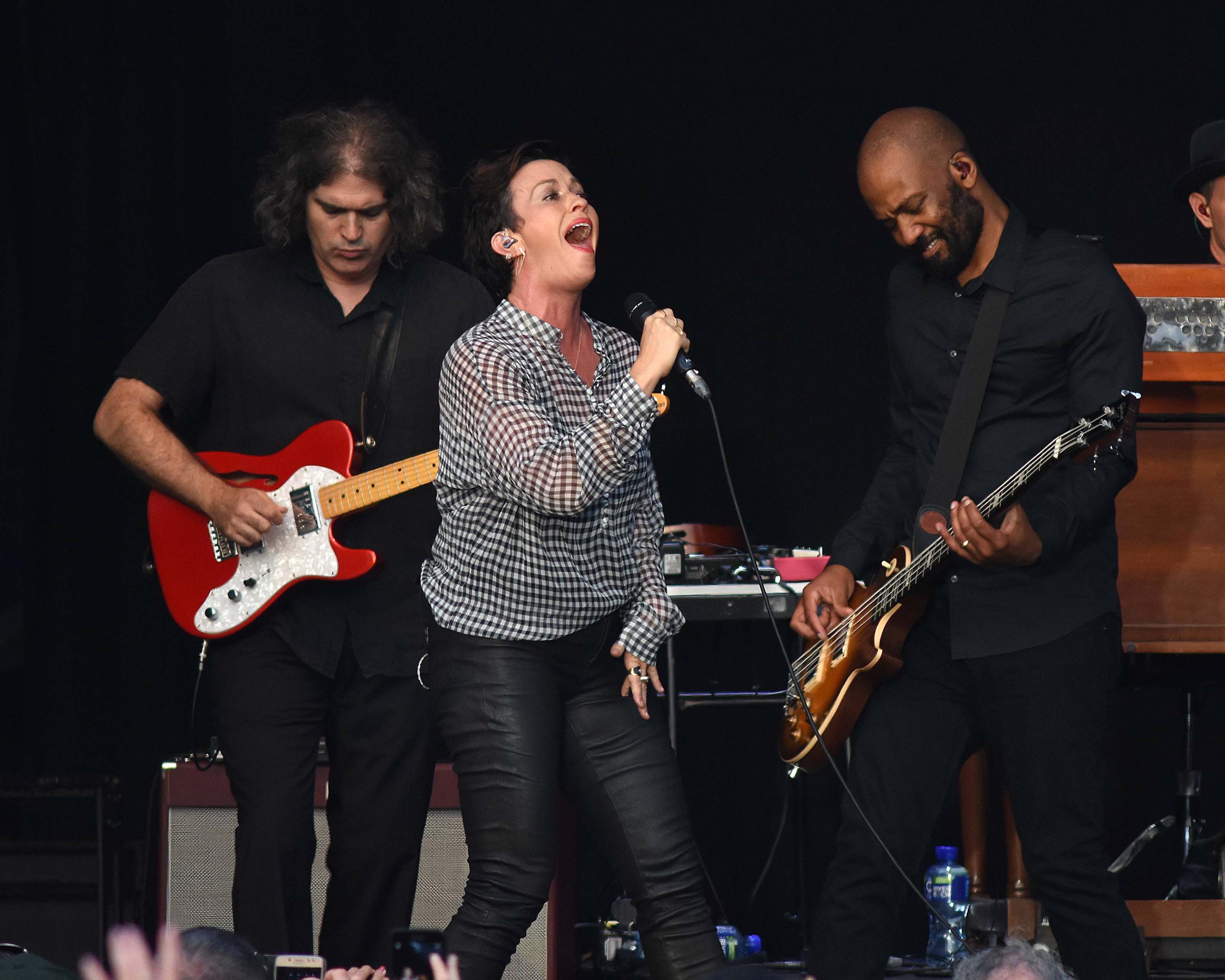 Alanis Morissette performs at Iveagh Gardens