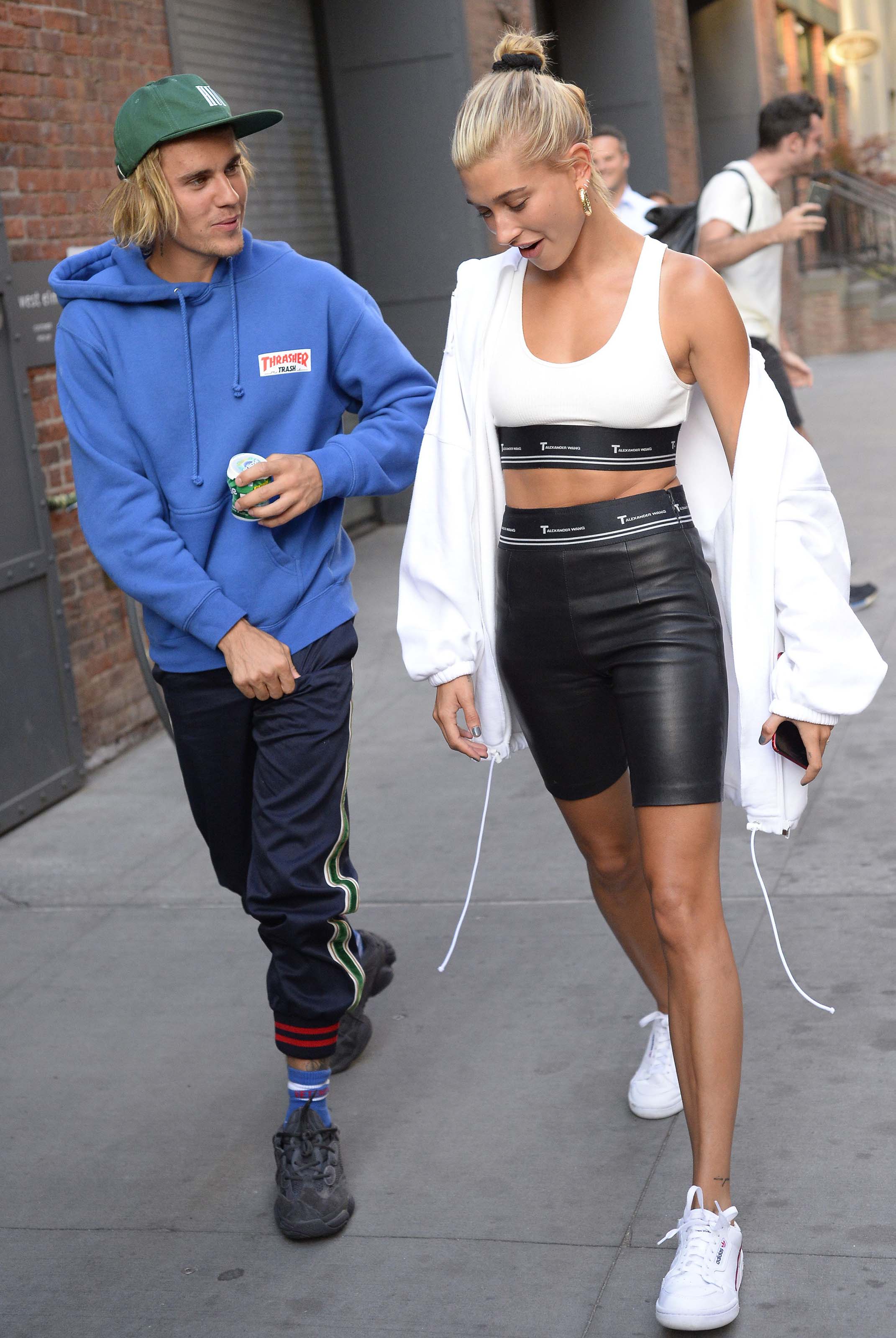 Hailey Baldwin out in Brooklyn