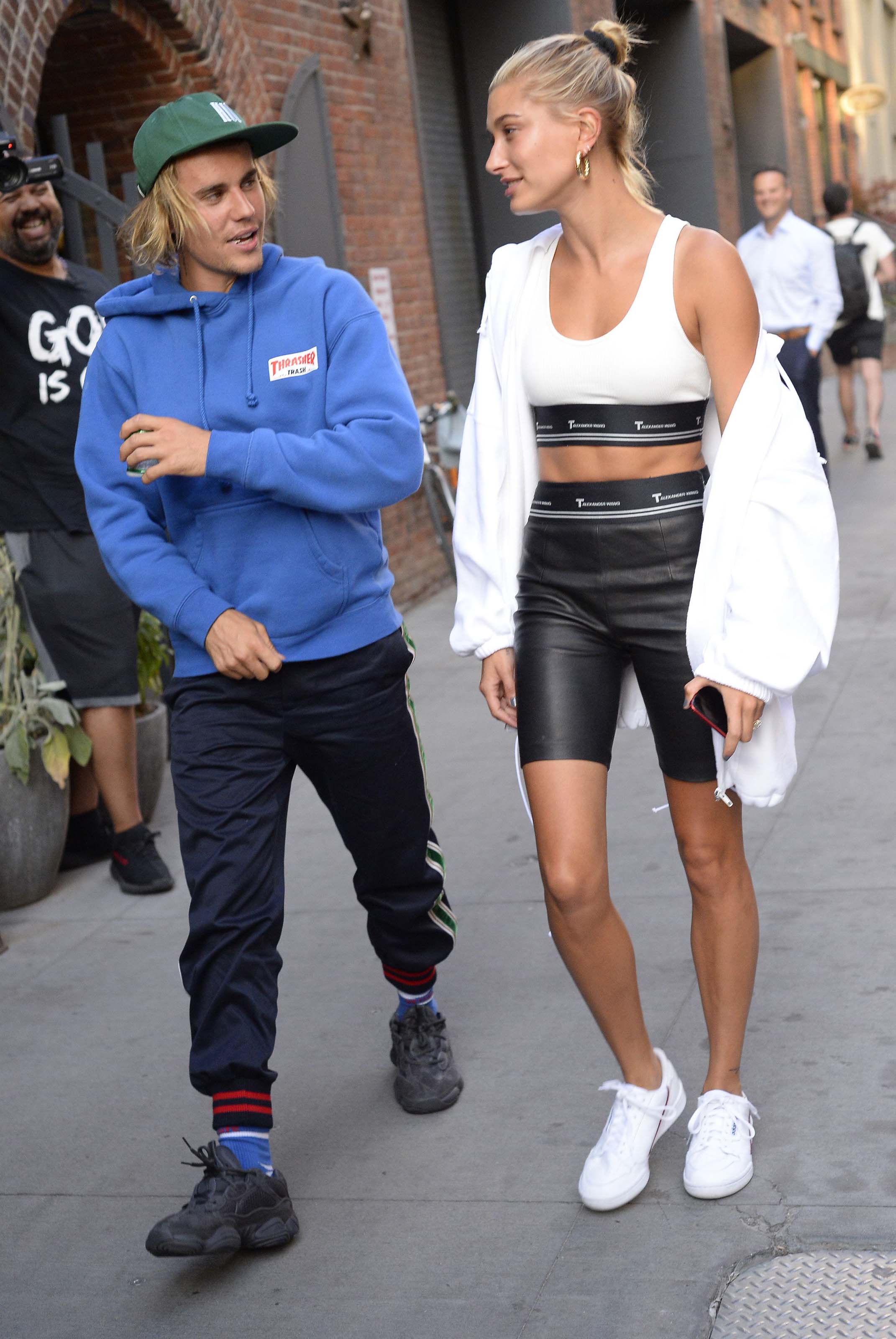 Hailey Baldwin out in Brooklyn