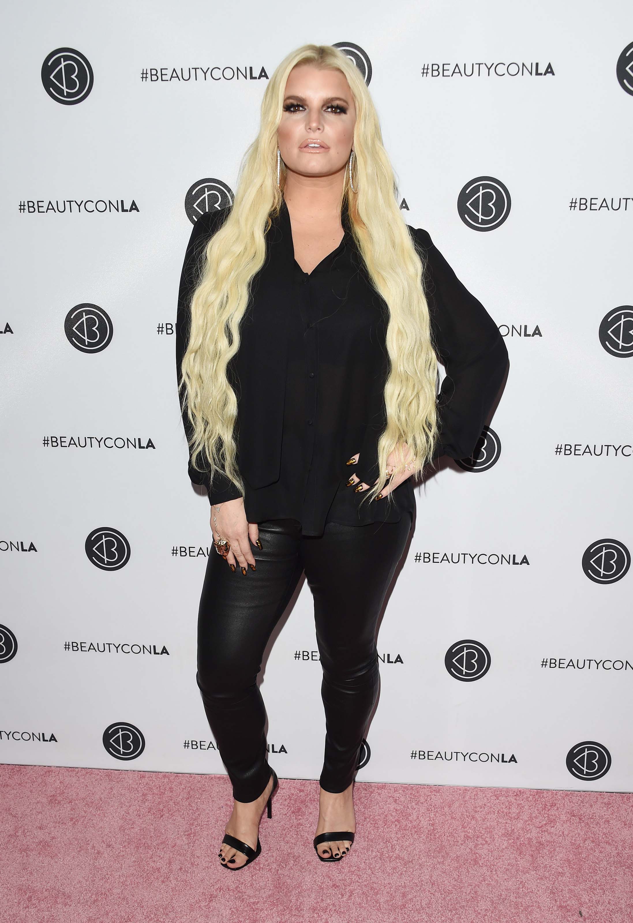 Jessica Simpson attends Beautycon Festival