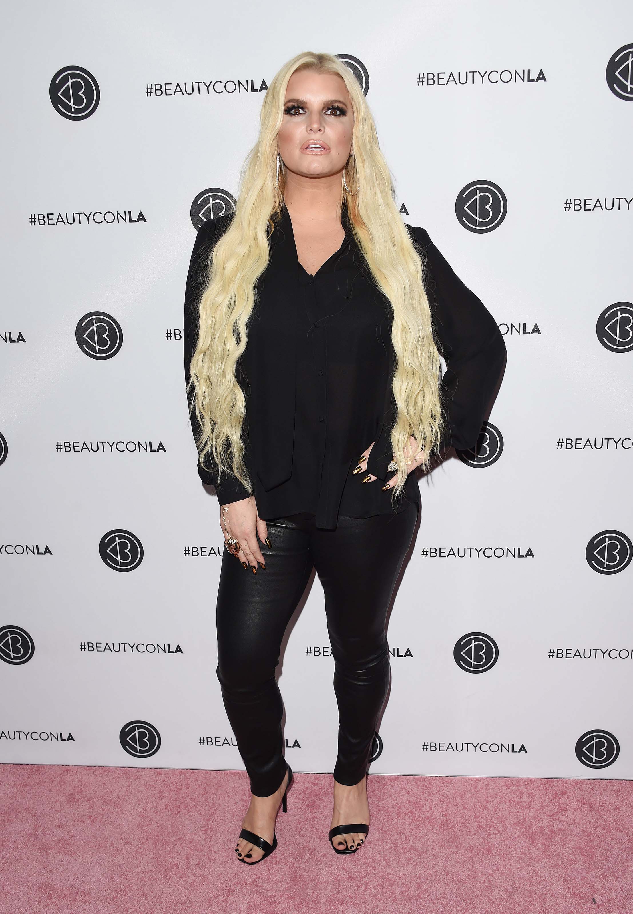 Jessica Simpson attends Beautycon Festival