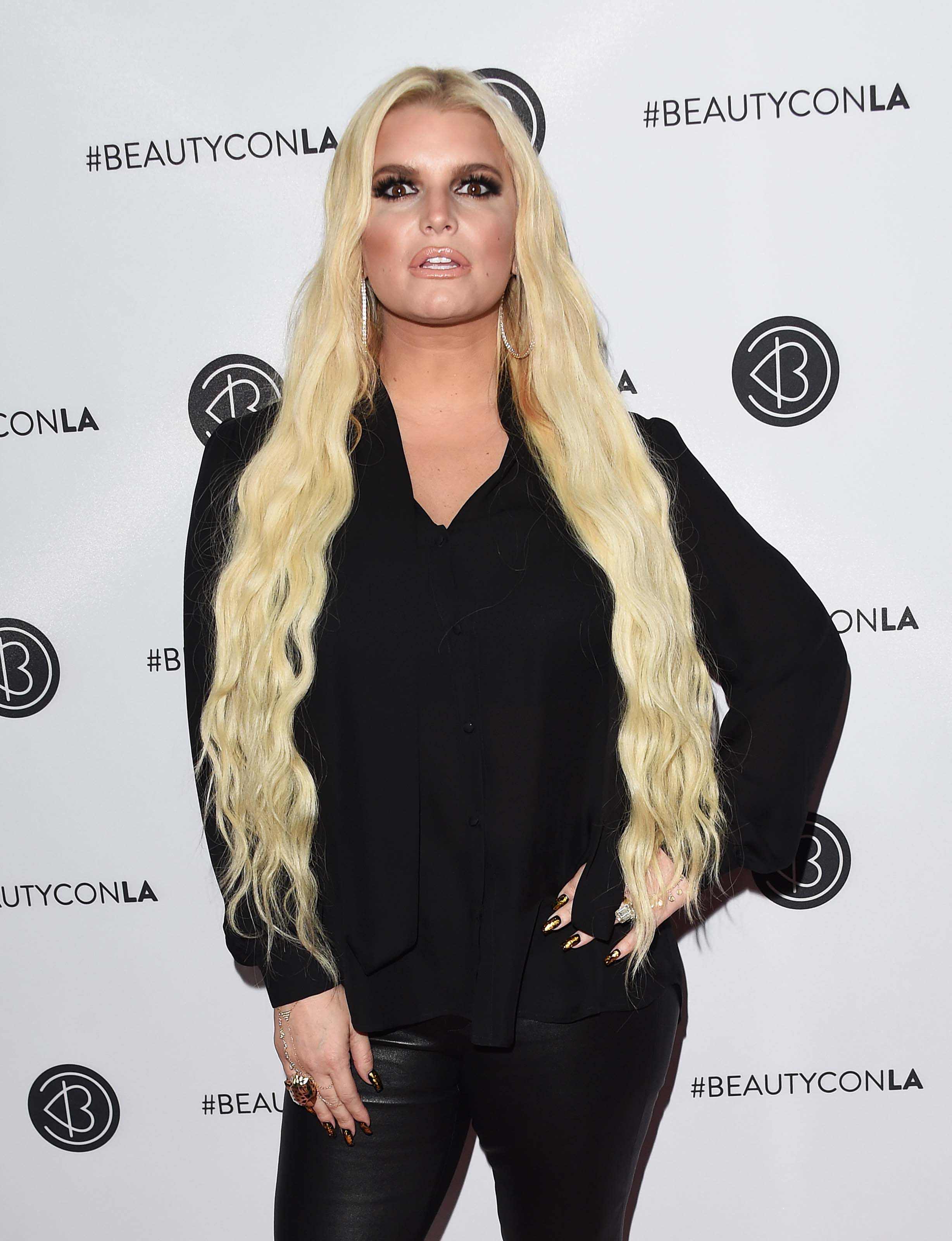 Jessica Simpson attends Beautycon Festival