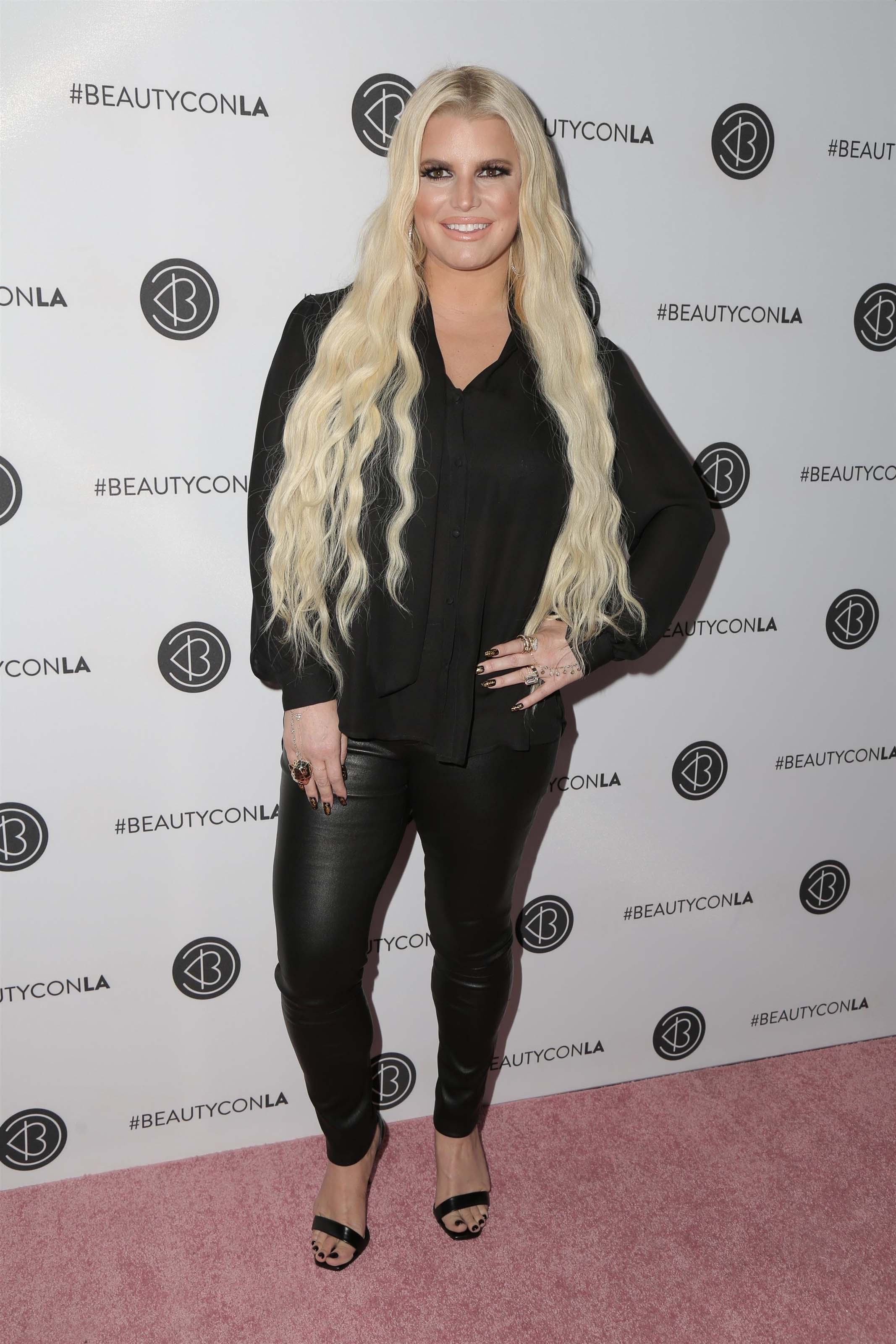 Jessica Simpson attends Beautycon Festival