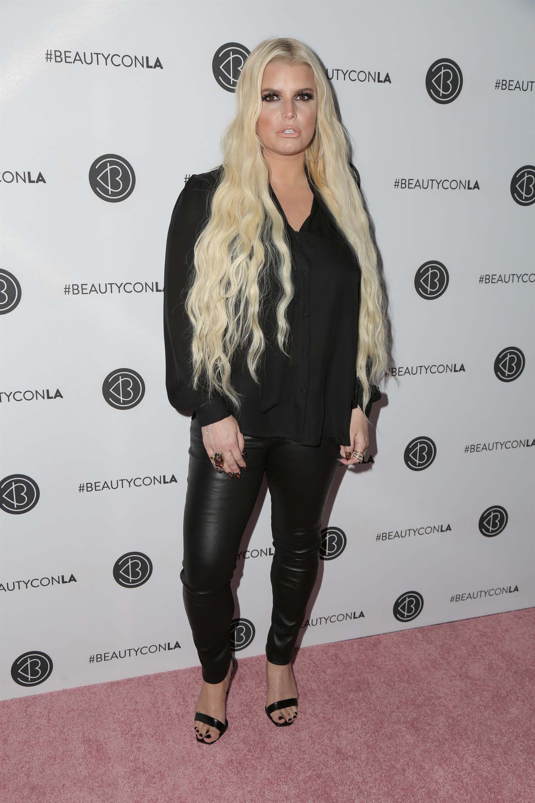 Jessica Simpson attends Beautycon Festival