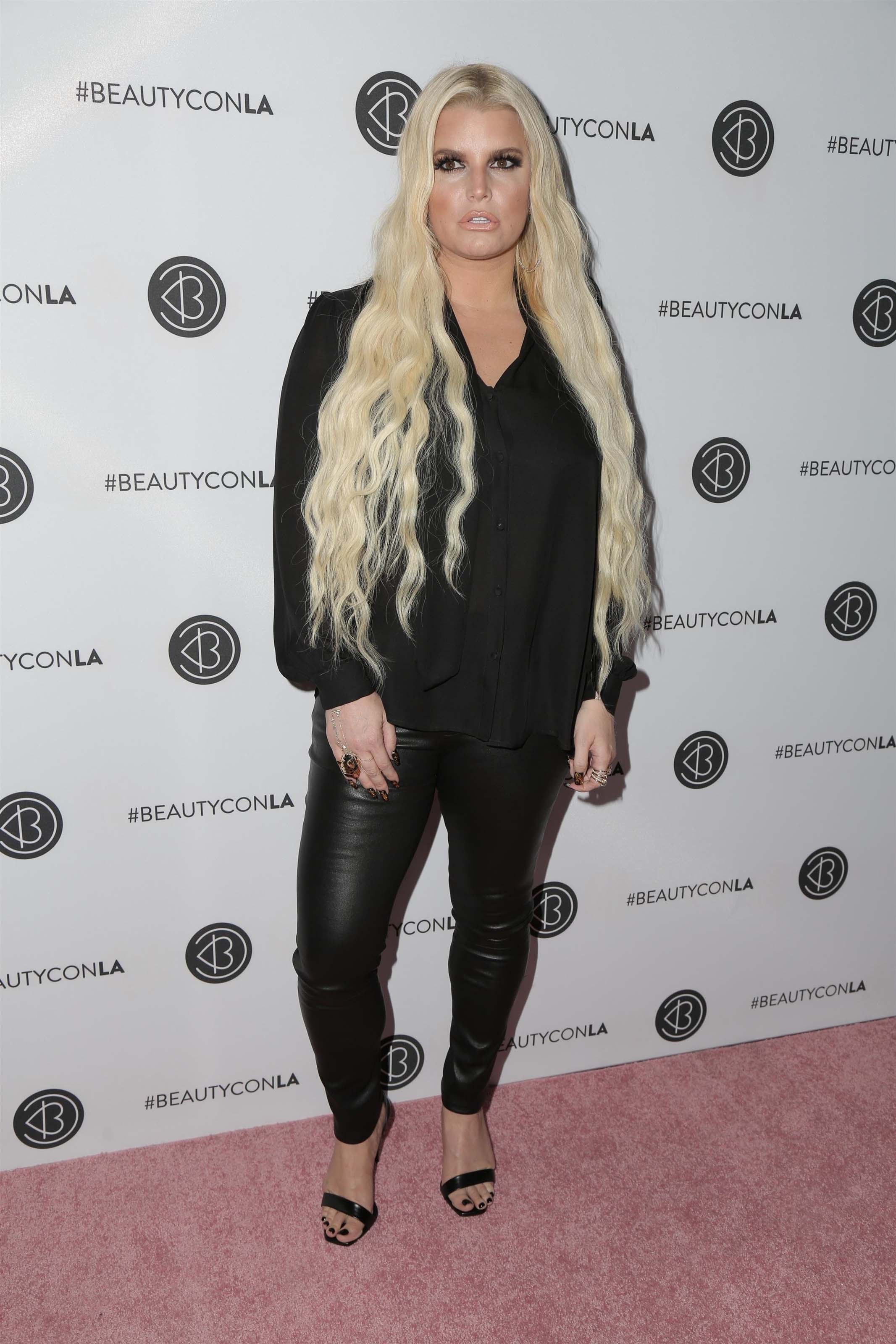 Jessica Simpson attends Beautycon Festival